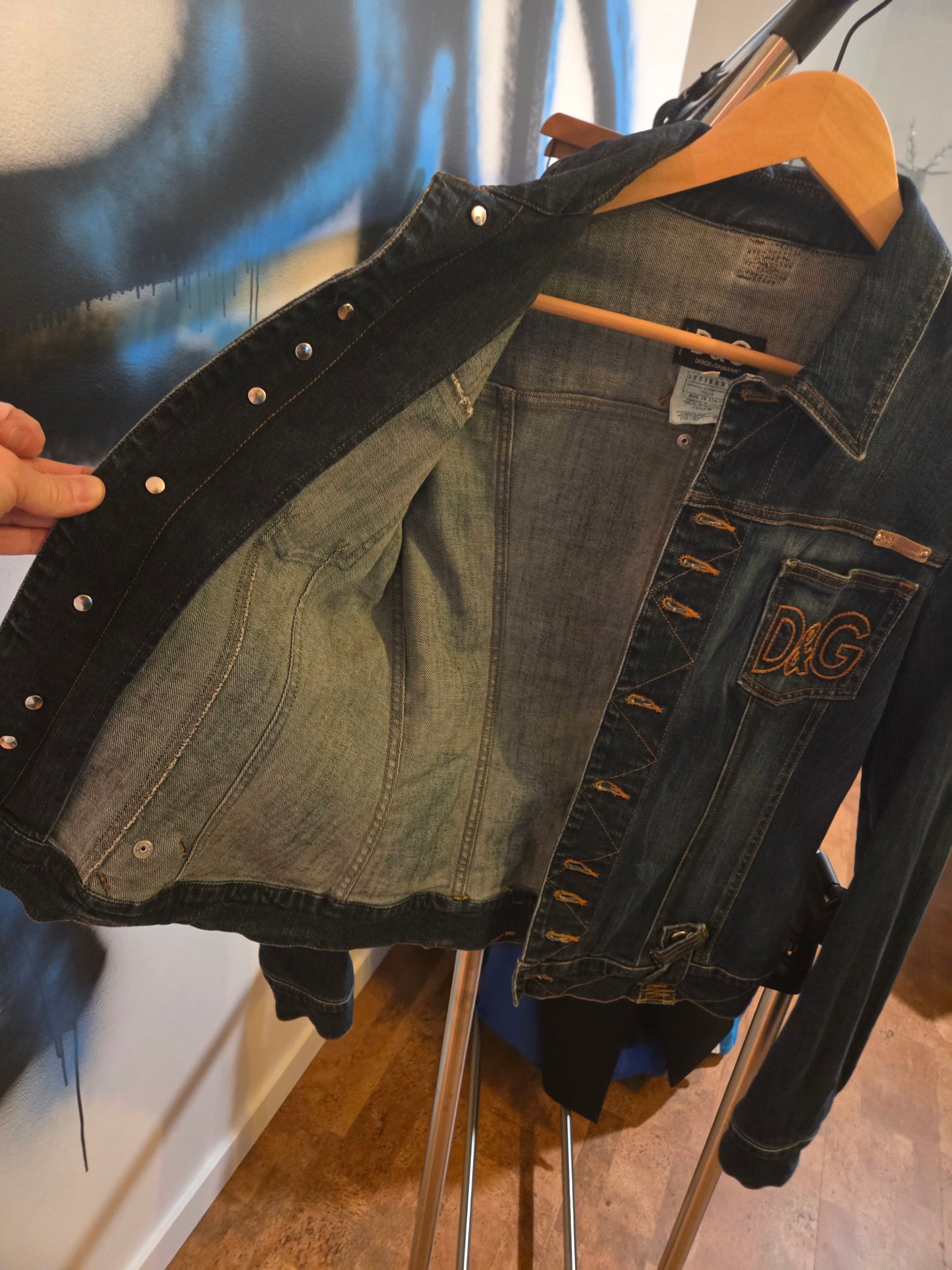 D&G Dolce Gabbana vintage jean jacket