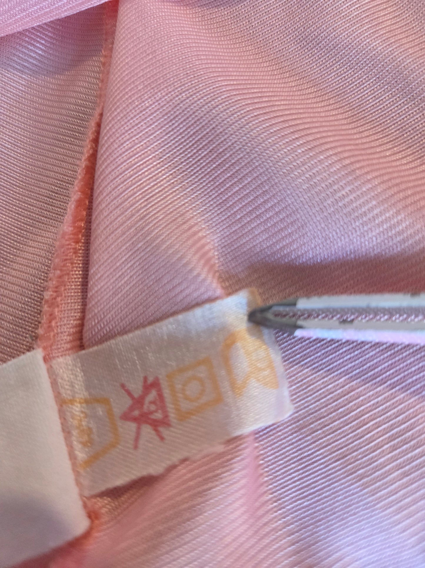 Van Raalte vintage light pink long nightgown..
