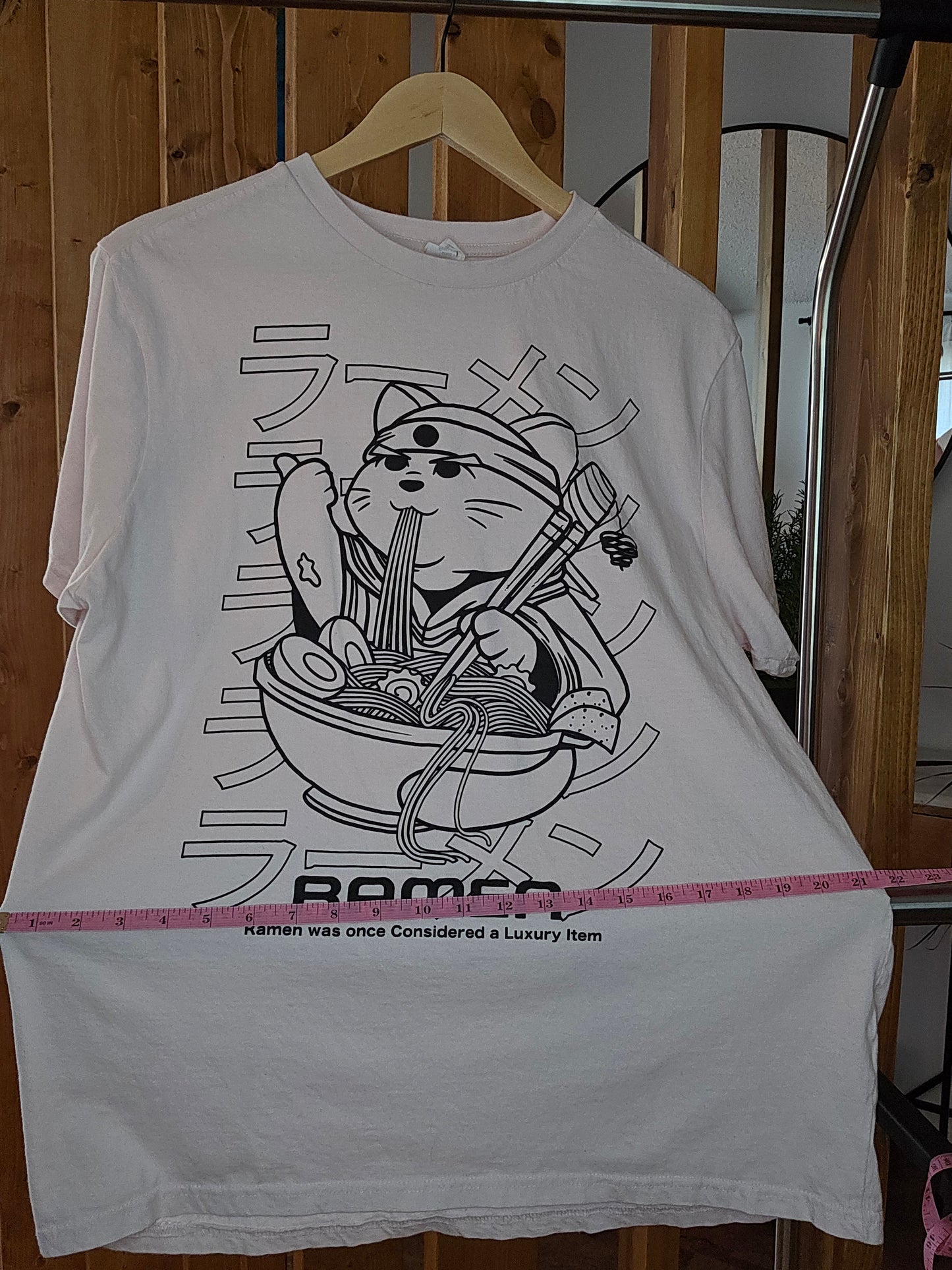 Light pink Ramen cat