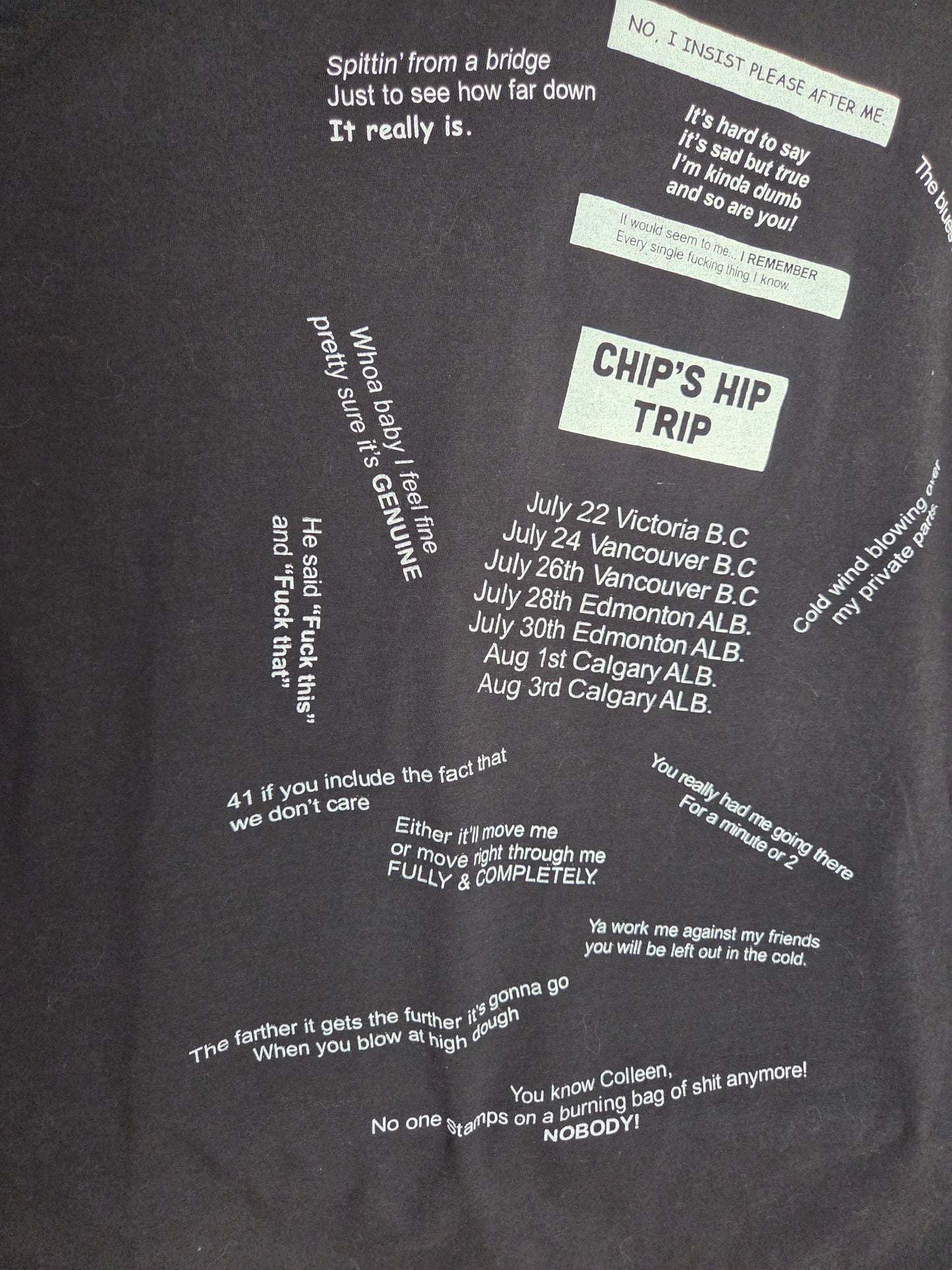 Black Chips HIP Trip