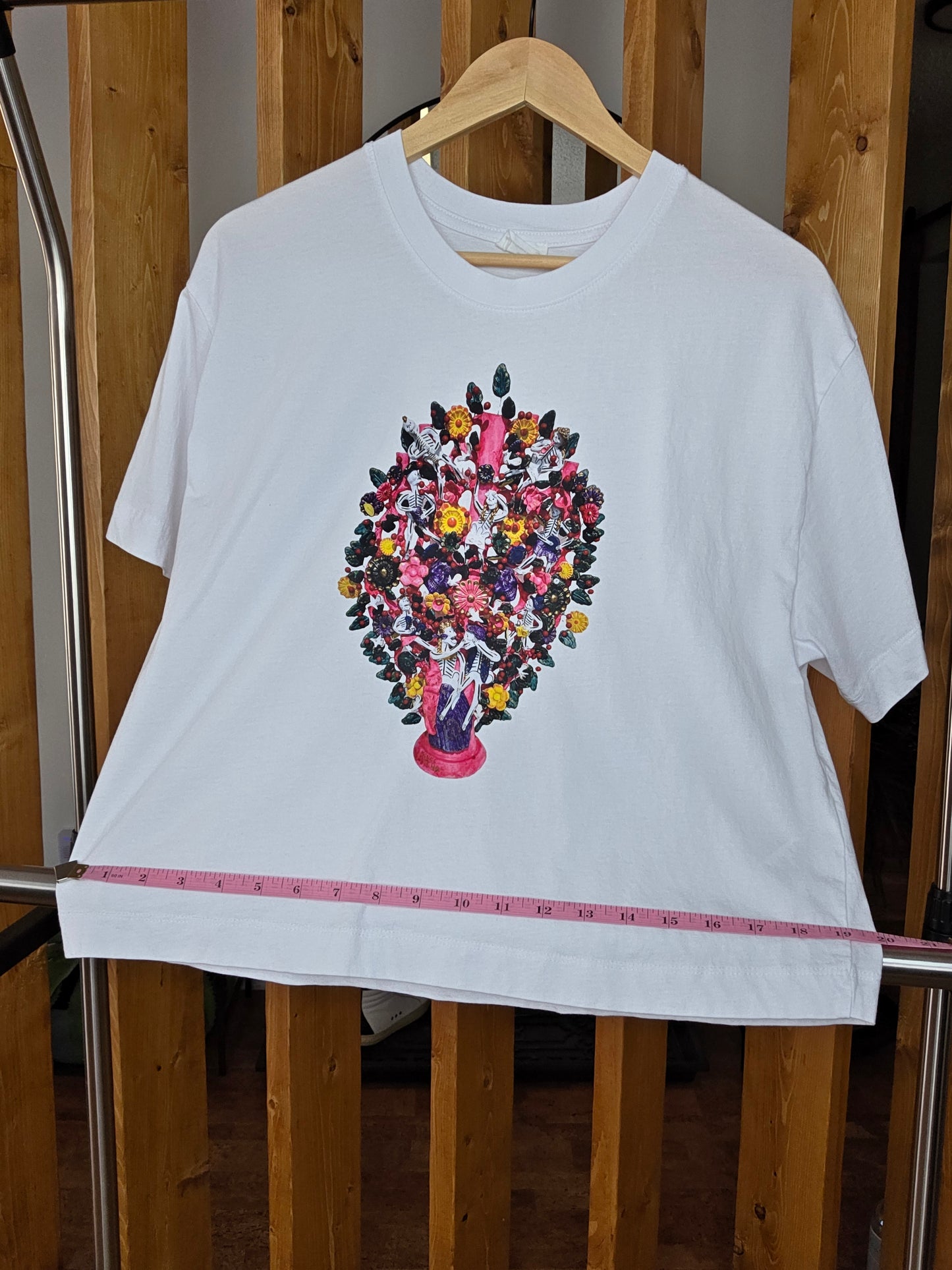 LA PAZ street art collection white ...Day of the Dead celebration