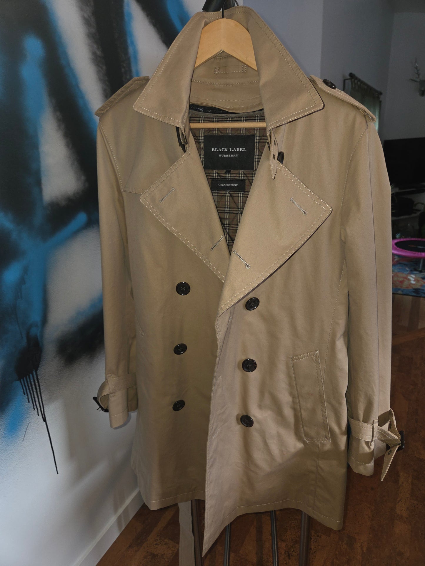 Burberry Black Label Trench Coat