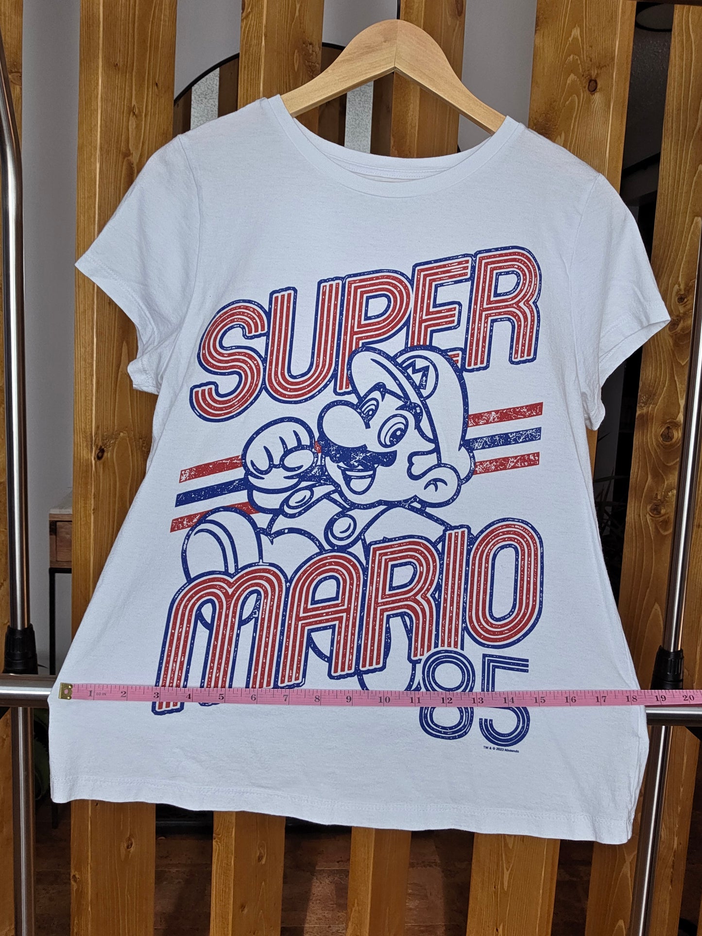 White Super Mario made in Mexico