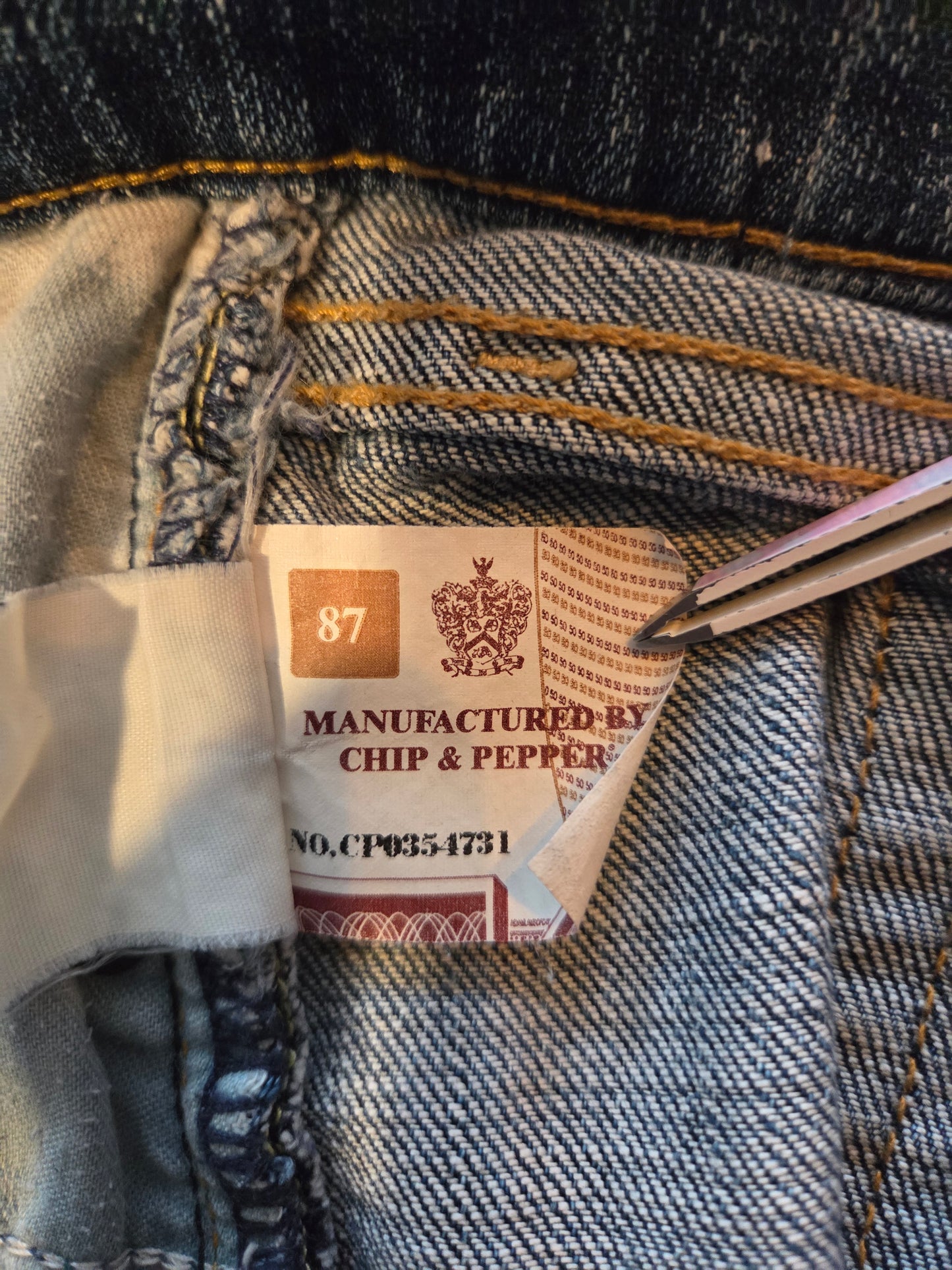 Chip & Pepper distressed jeans