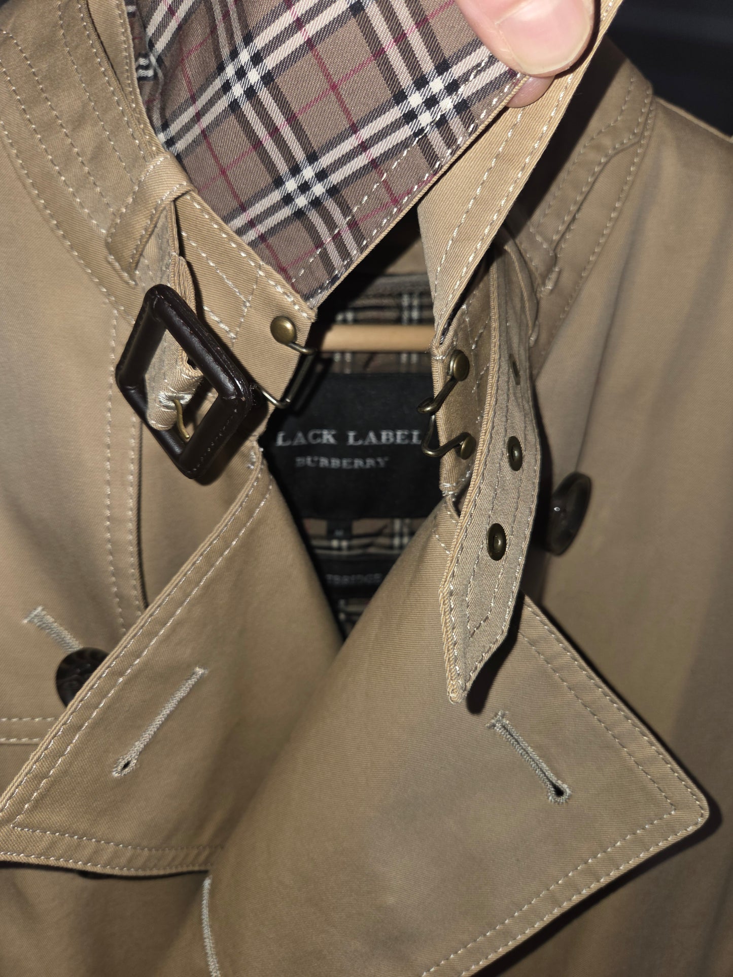Burberry Black Label Trench Coat