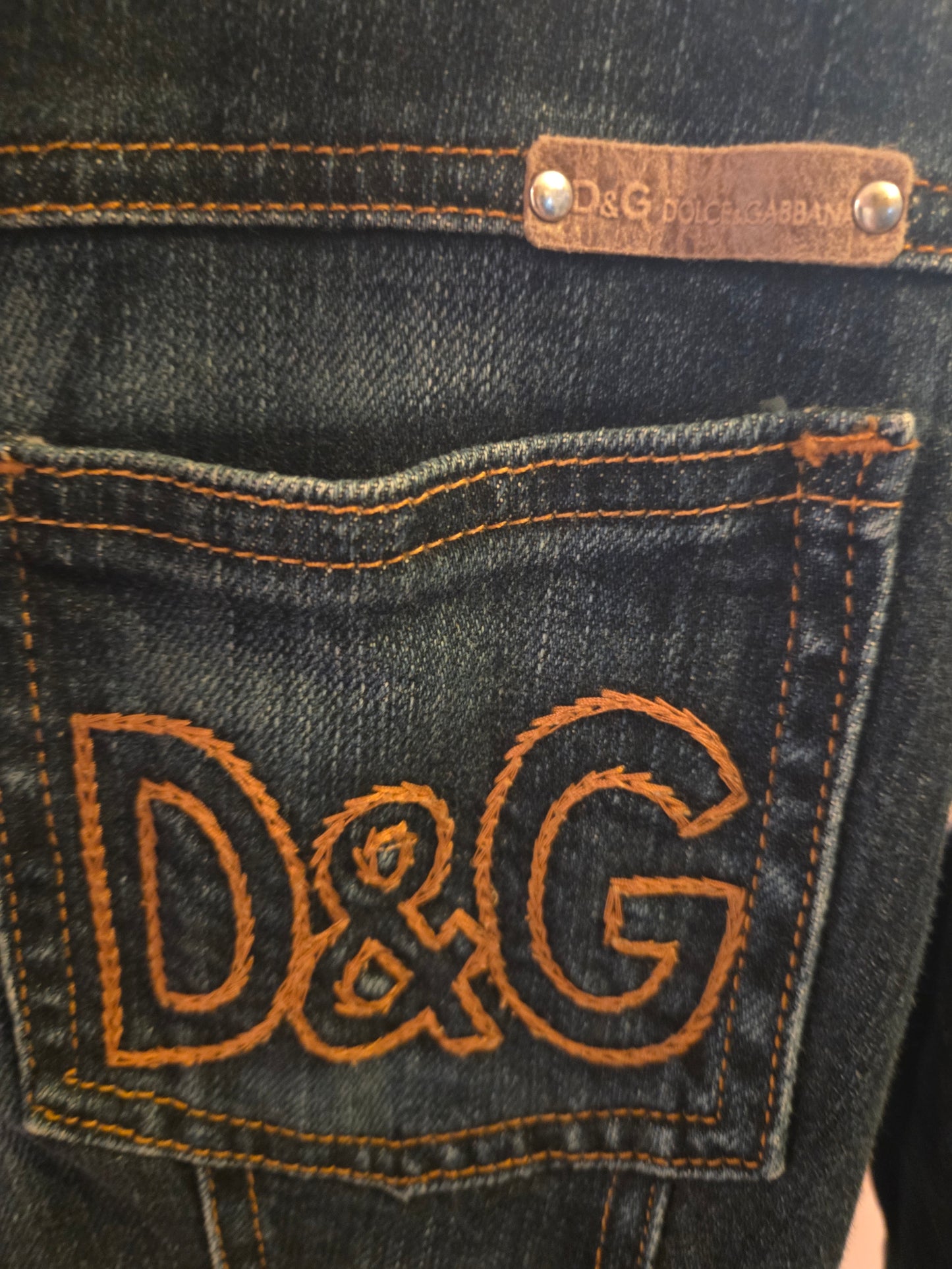 D&G Dolce Gabbana vintage jean jacket