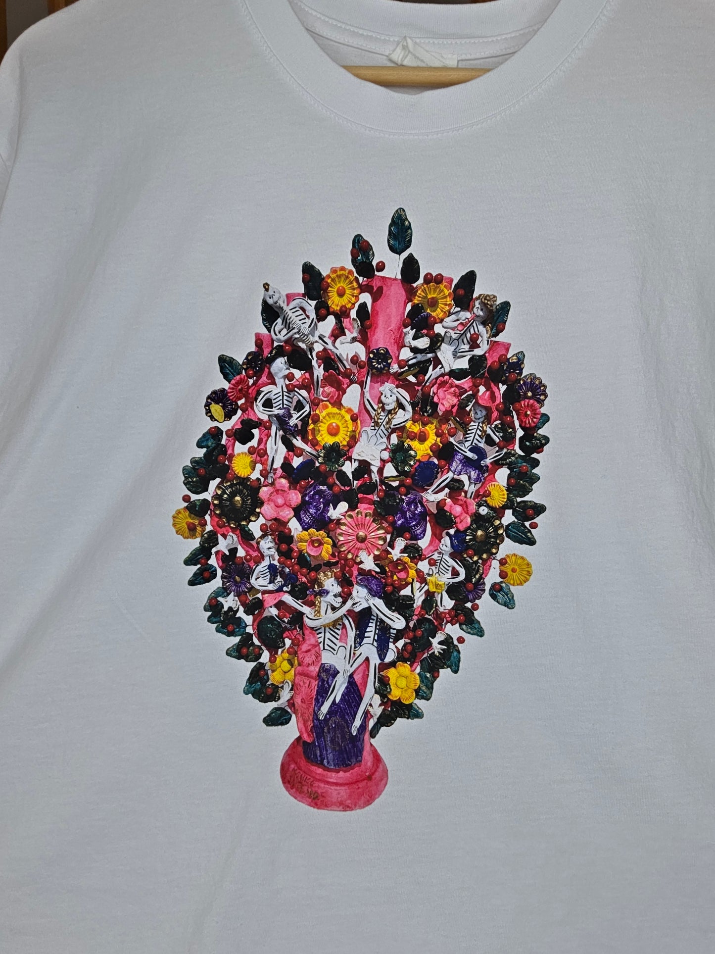 LA PAZ street art collection white ...Day of the Dead celebration