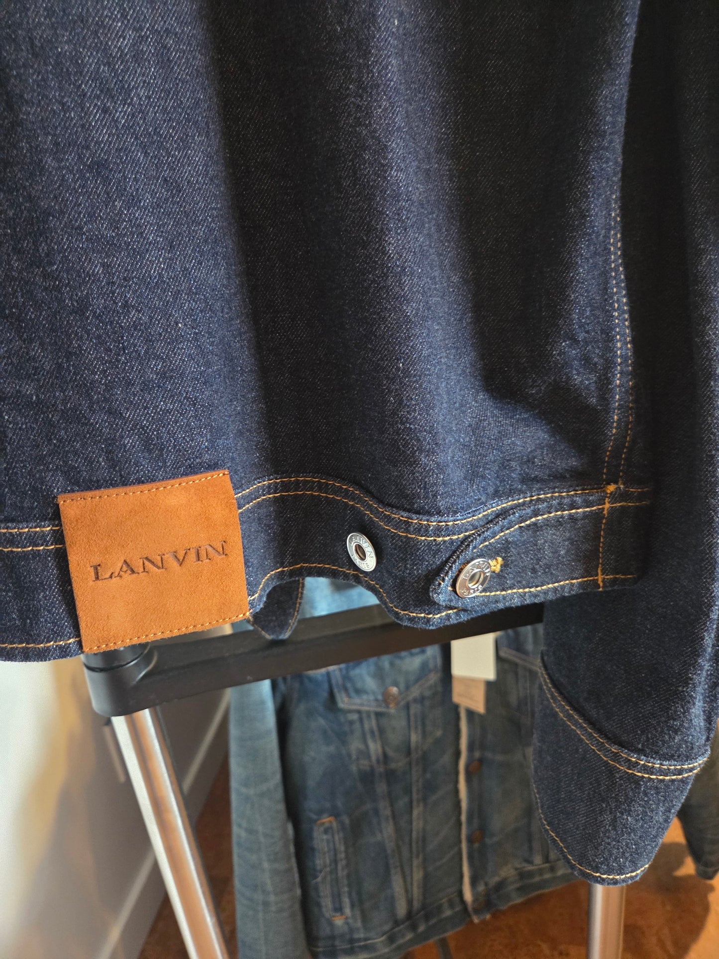 Lanvin Paris womens jean jacket