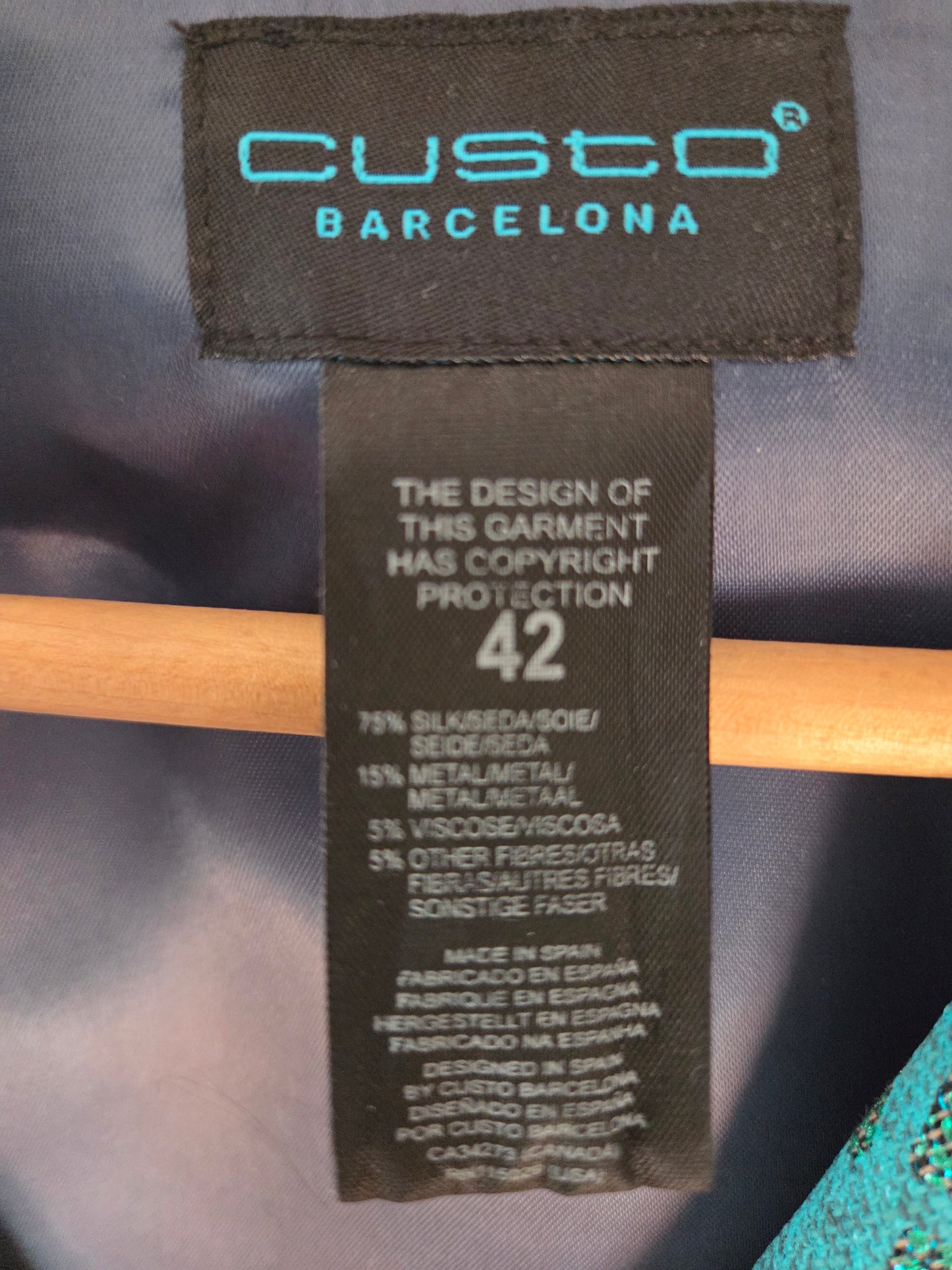 Custo Barcelona Overcoat..vintage...