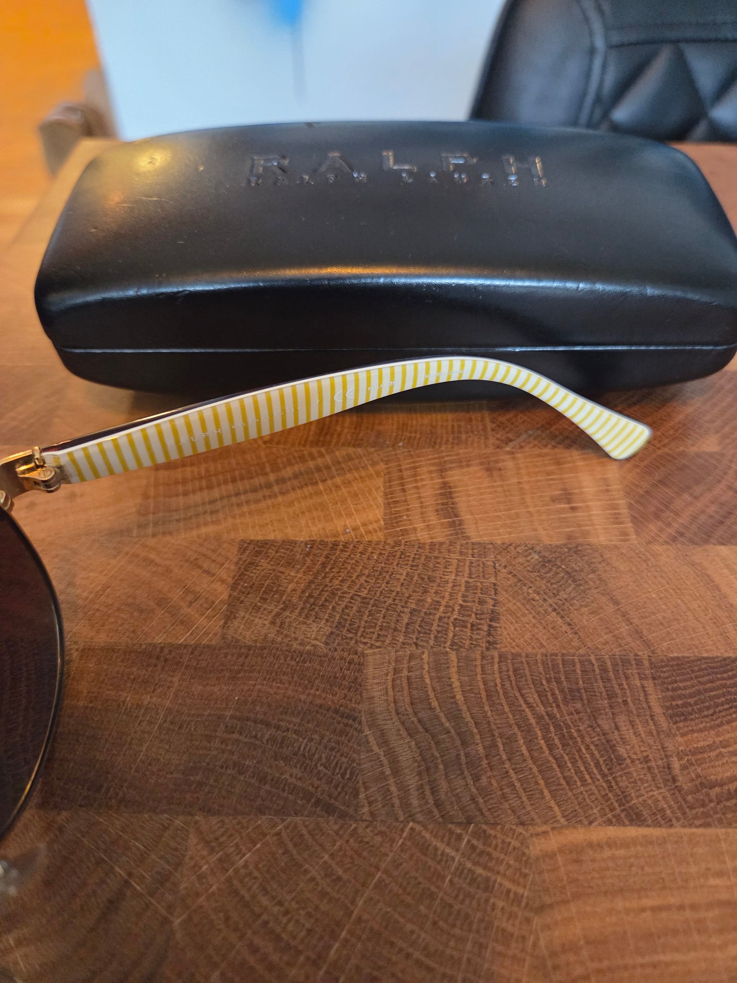 Ralph Lauren Polo aviator Tortoiseshell sunglasses