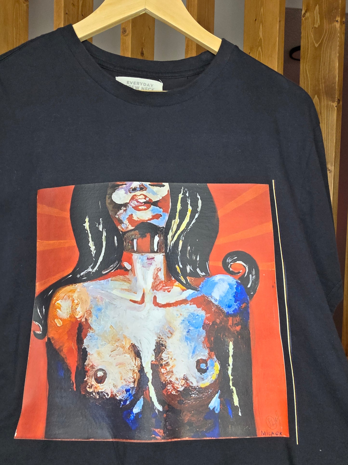 LA PAZ street art collection black woman torso