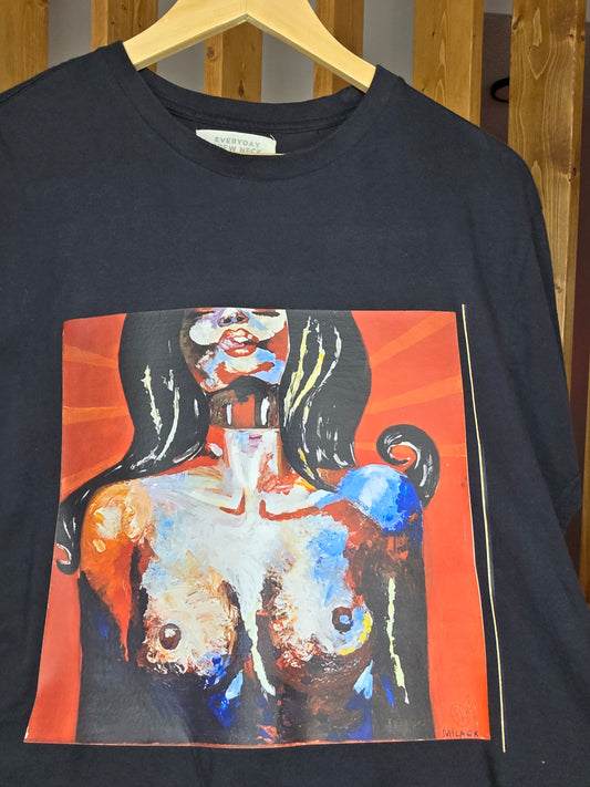 LA PAZ street art collection black woman torso