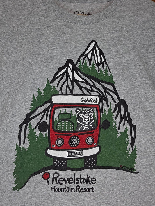 Grey go west Revelstoke