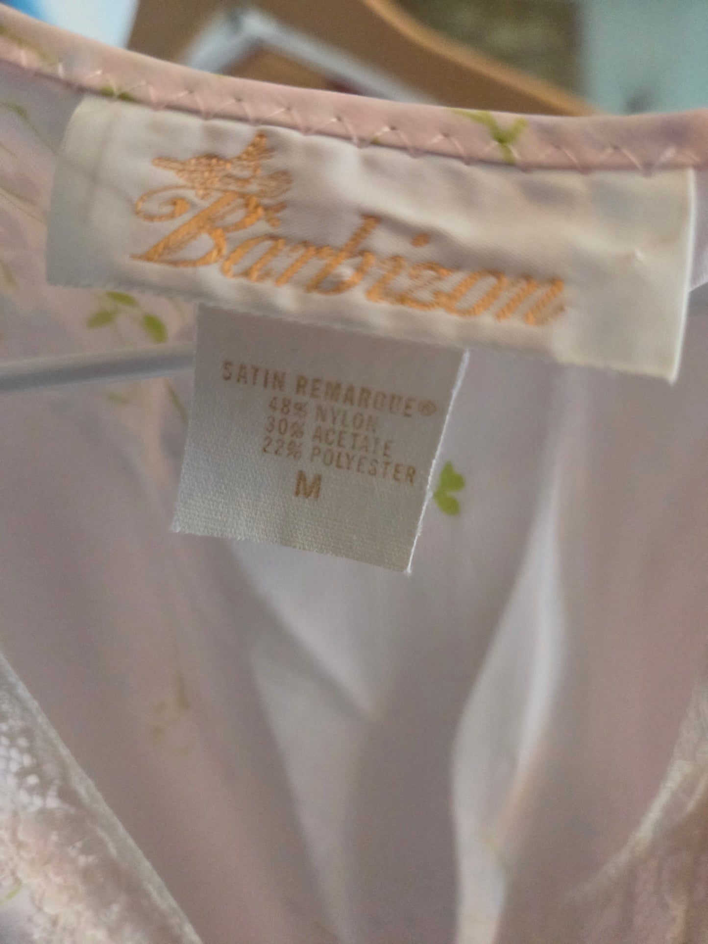 Vintage light pink loungwear ..Barbizon...USA
