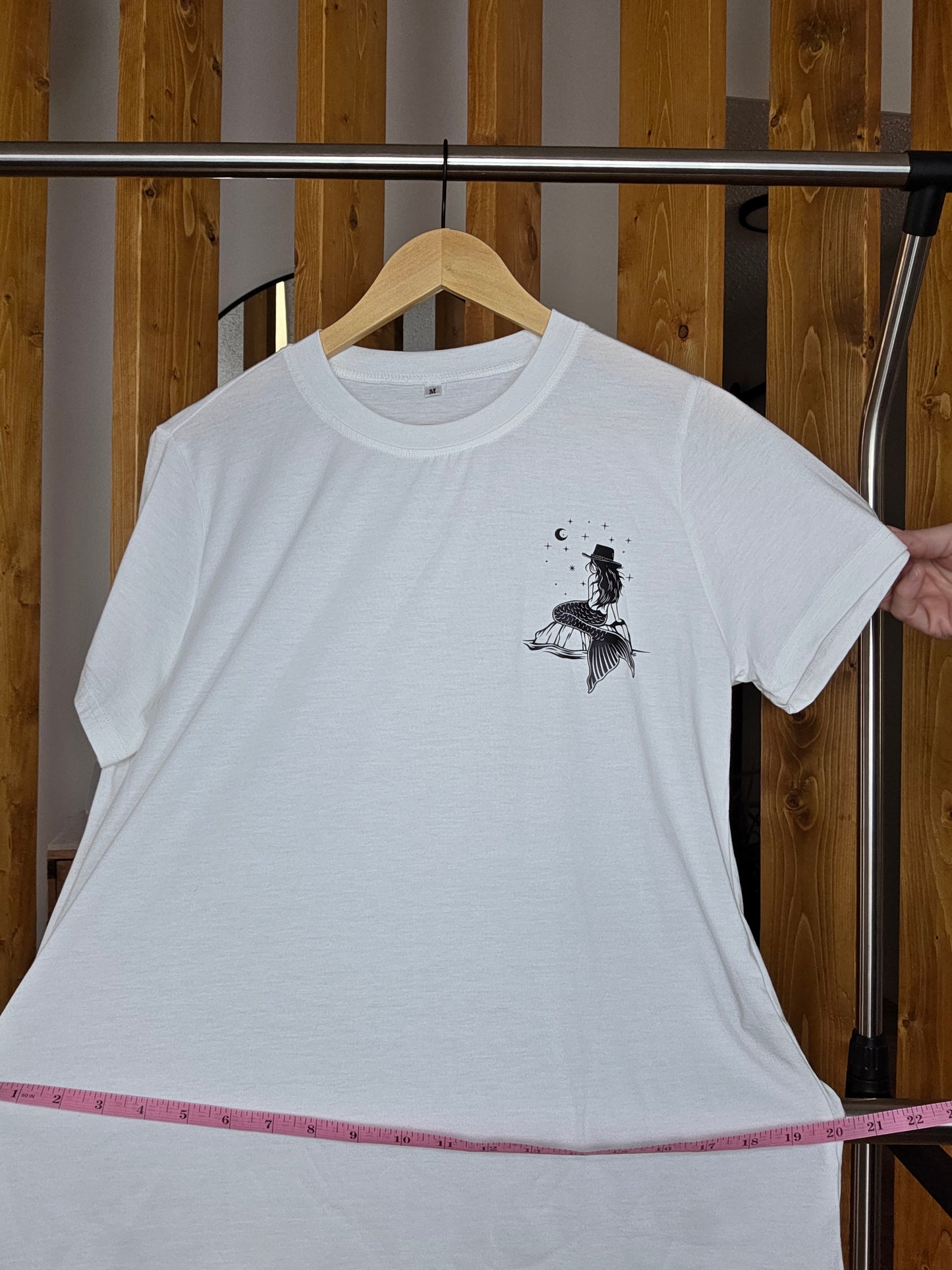 White saltwater soul front and back design