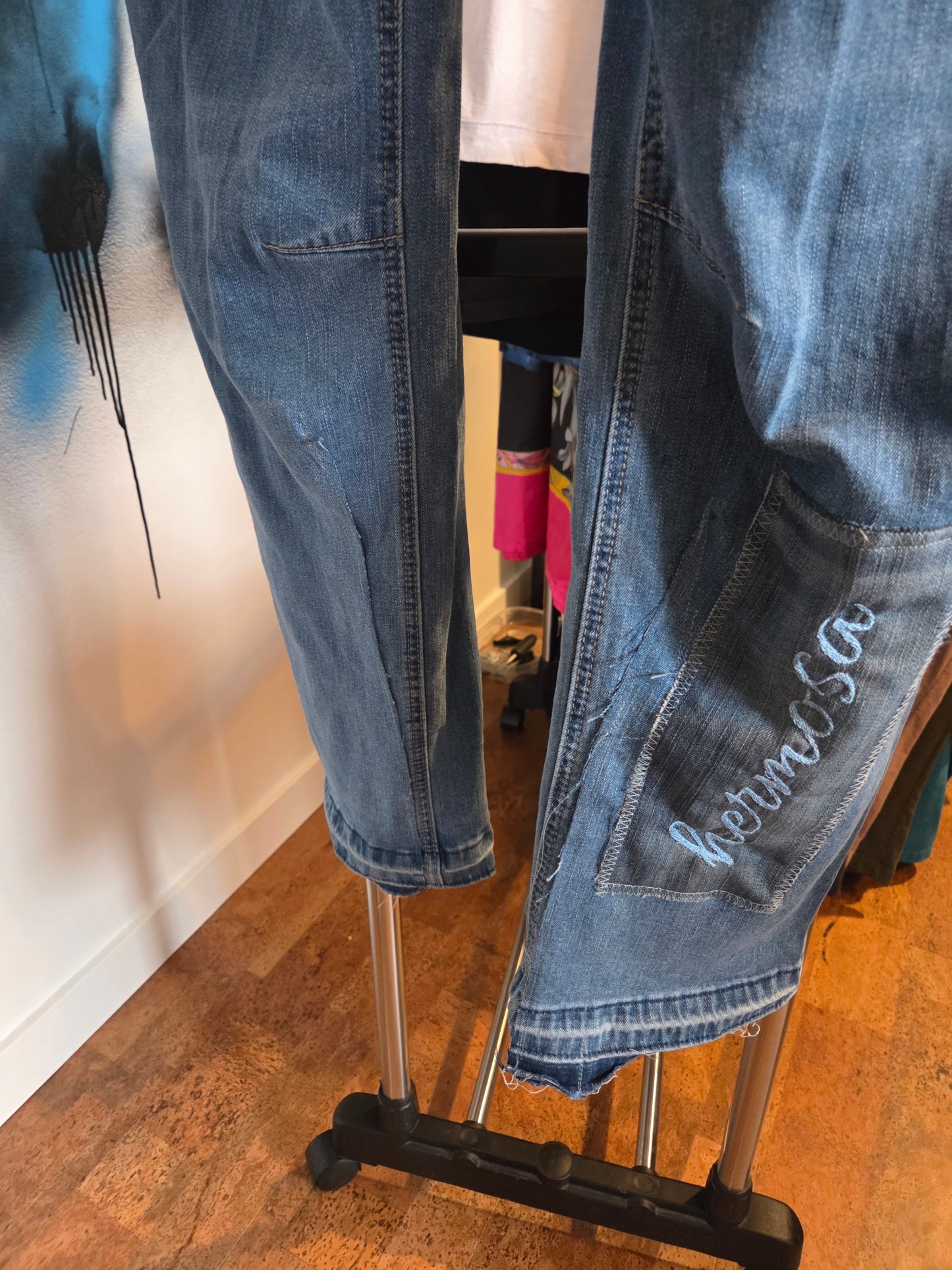 BAB Emp upcycled jeans...XX ...HERMOSA
