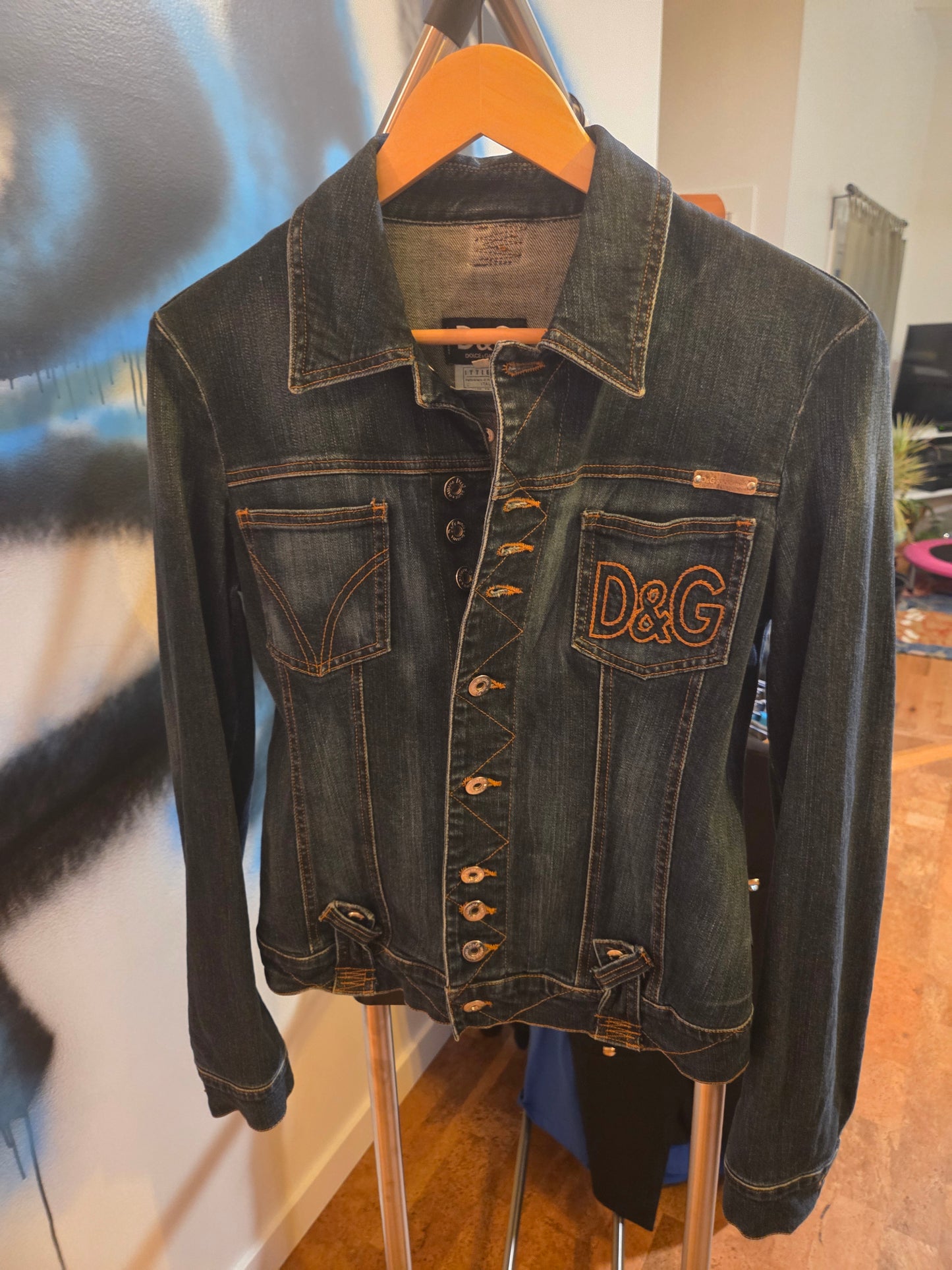 D&G Dolce Gabbana vintage jean jacket