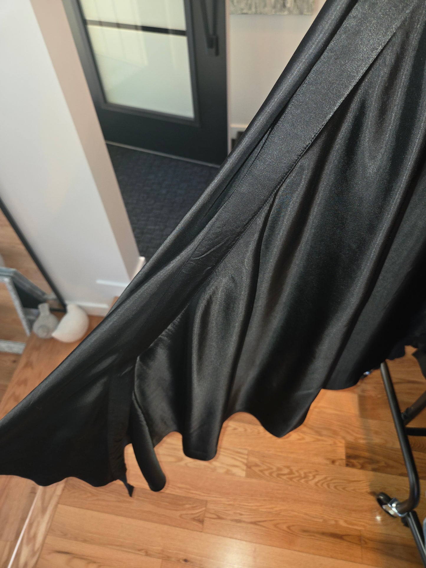 Vintage MM6 Maison Martin Margiela Paris Black Satin Skirt