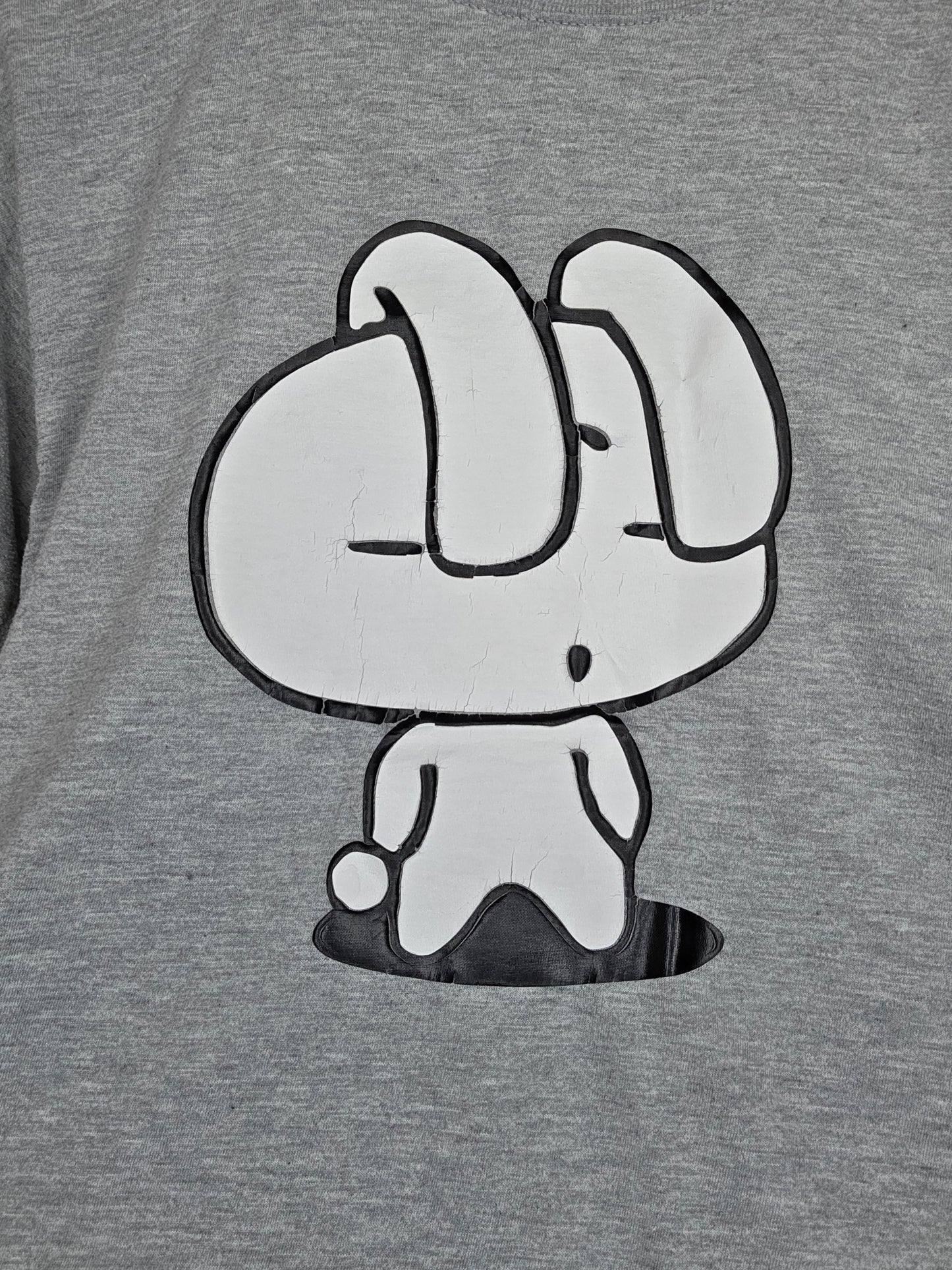 Grey white rabbit.... I know on reverse