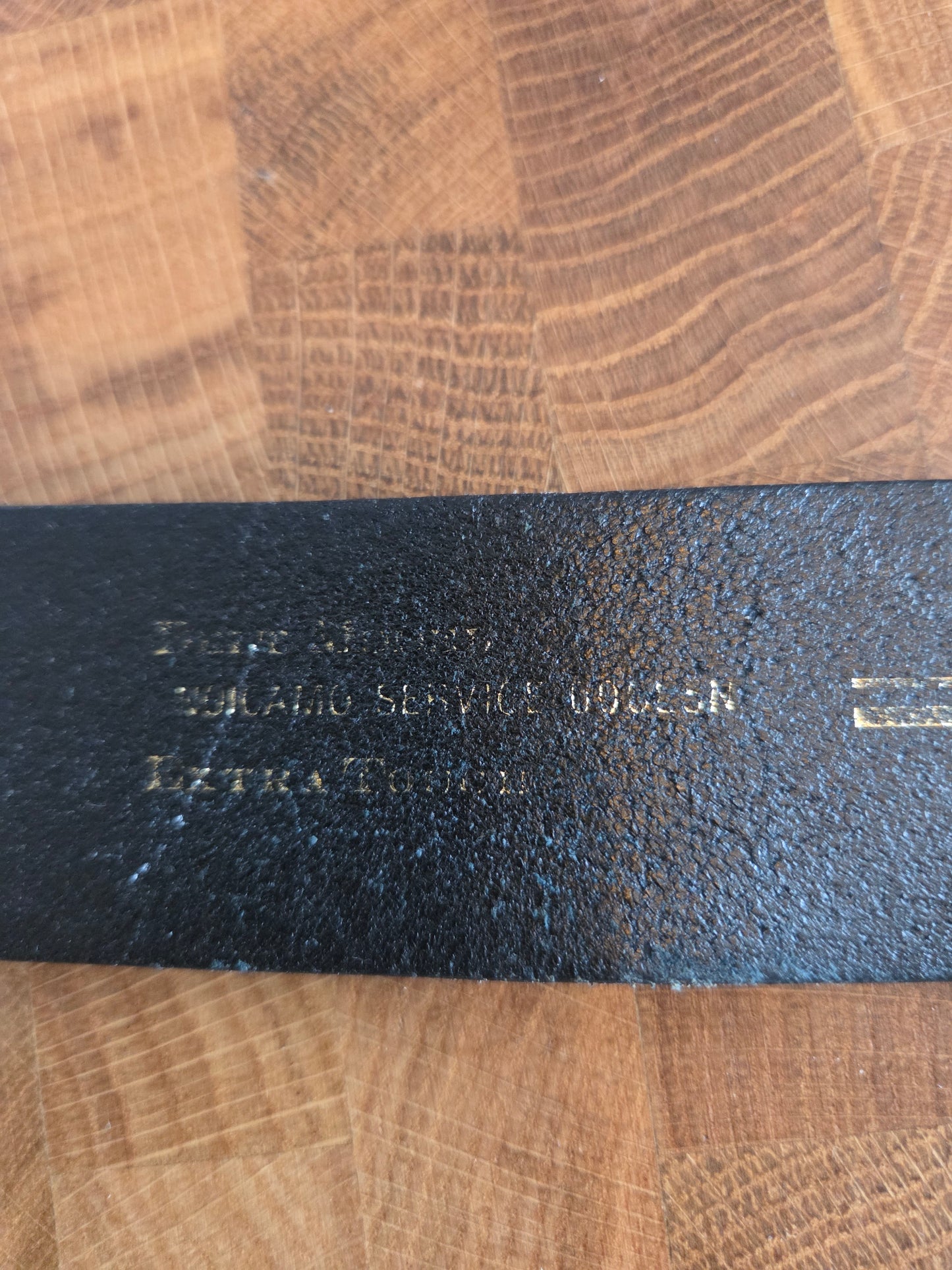 Diesel vintage black belt and buckle...Italy