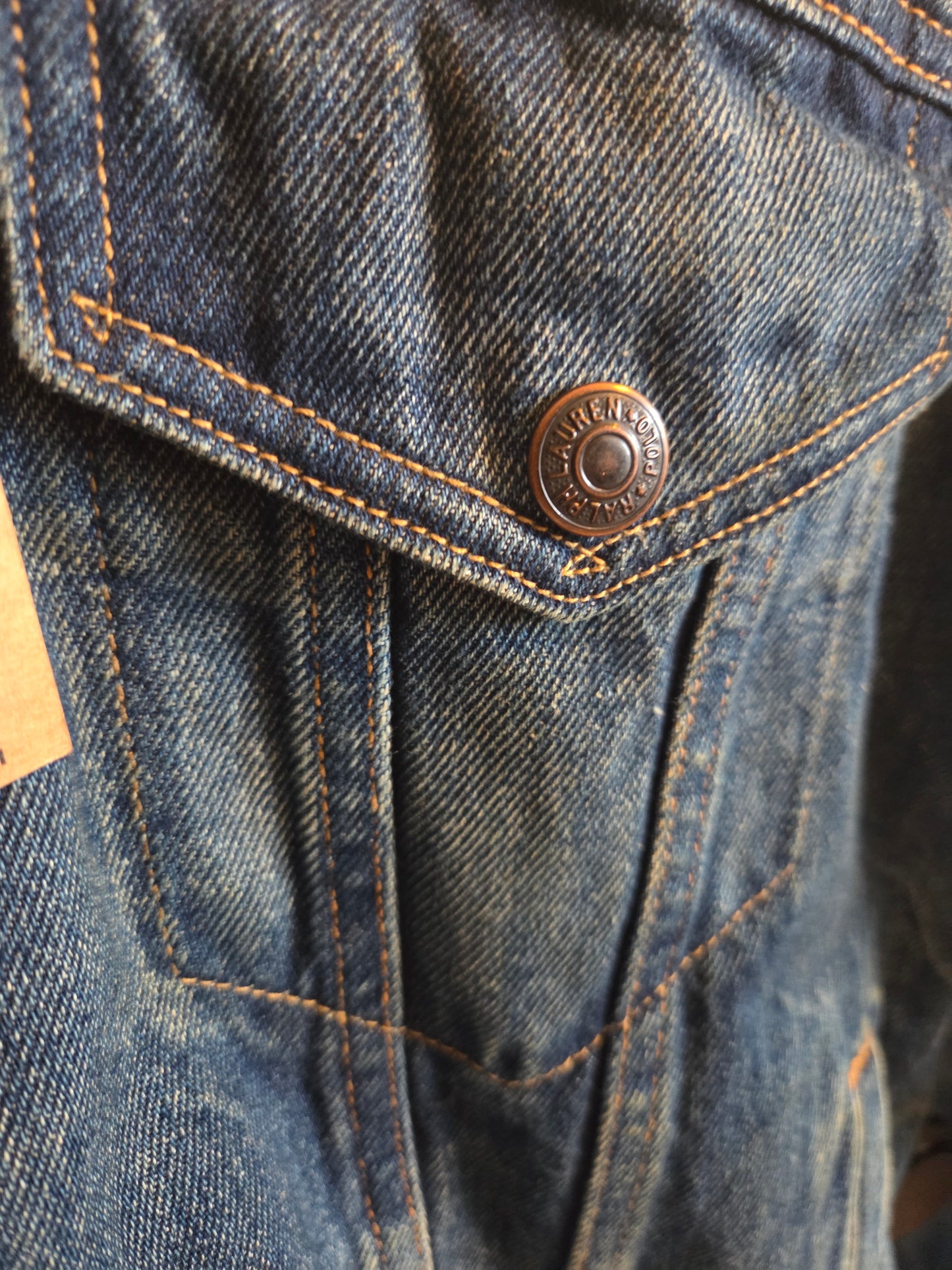 Polo Ralph Lauren men's lined jean jacket NWT