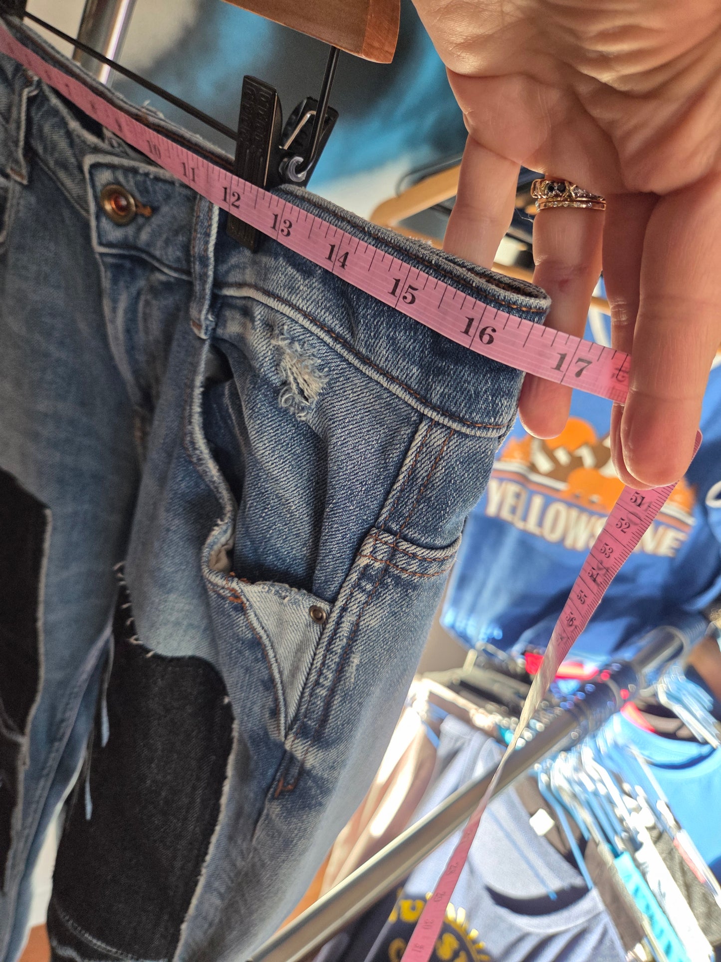 BAB Emp upcycled vintage jean Dolce Vida