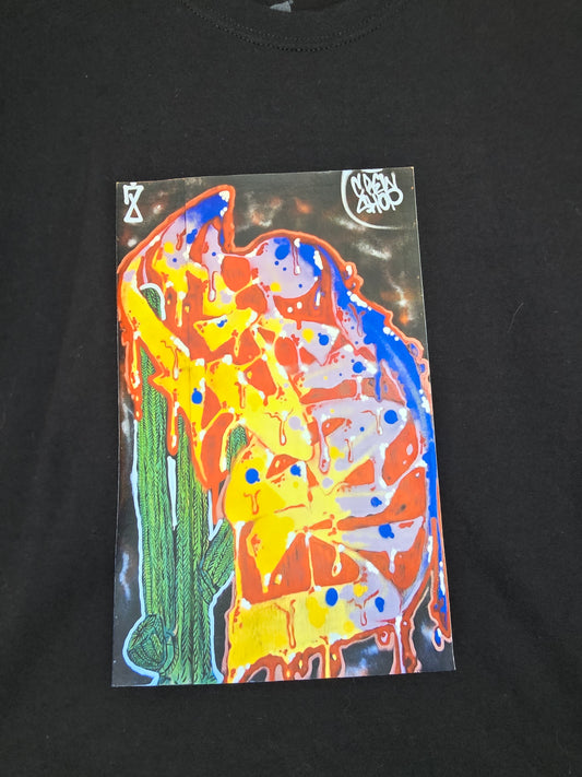 LA PAZ street art black ...multi color