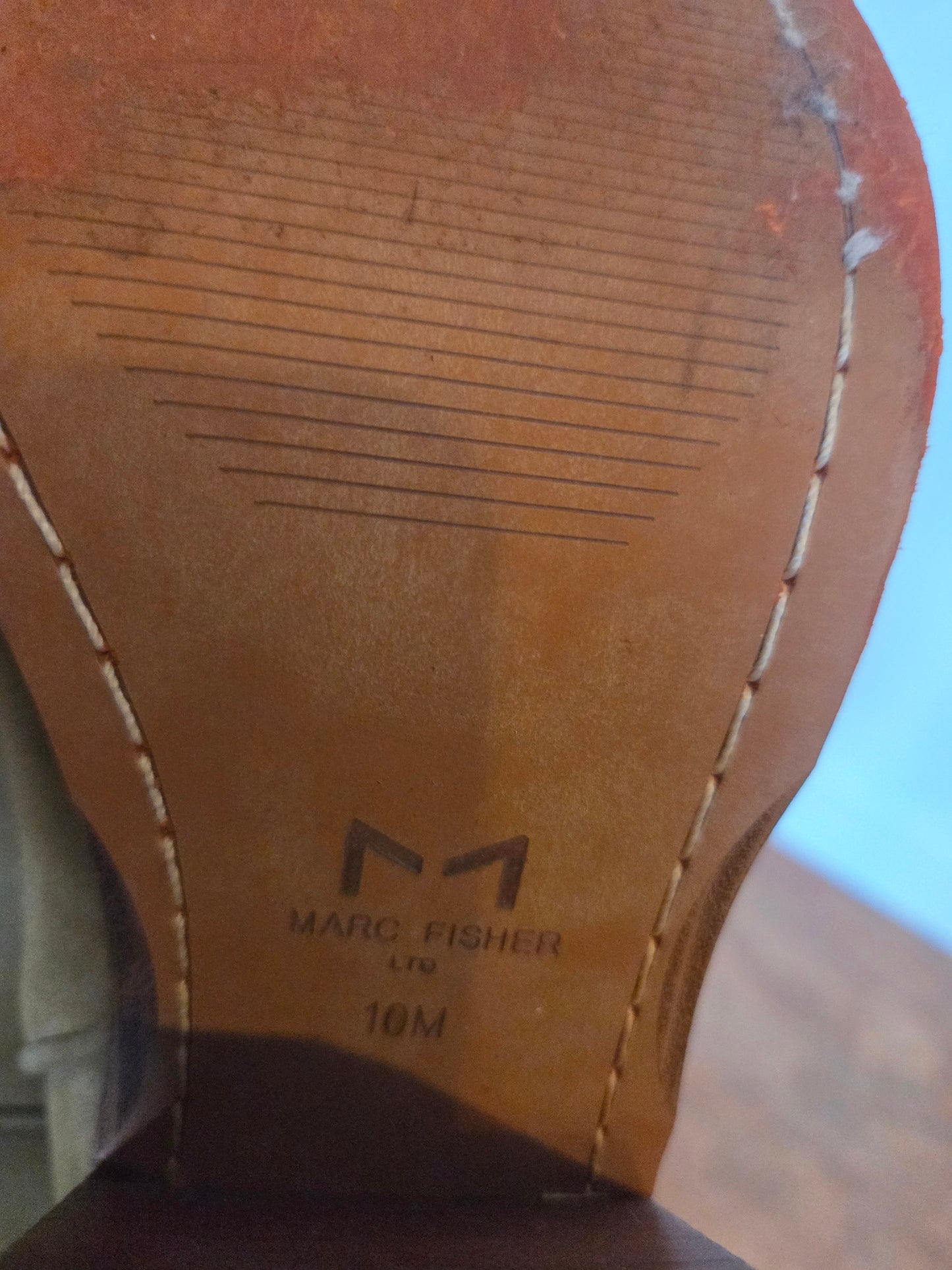 Marc Fisher olive short cowboy boot