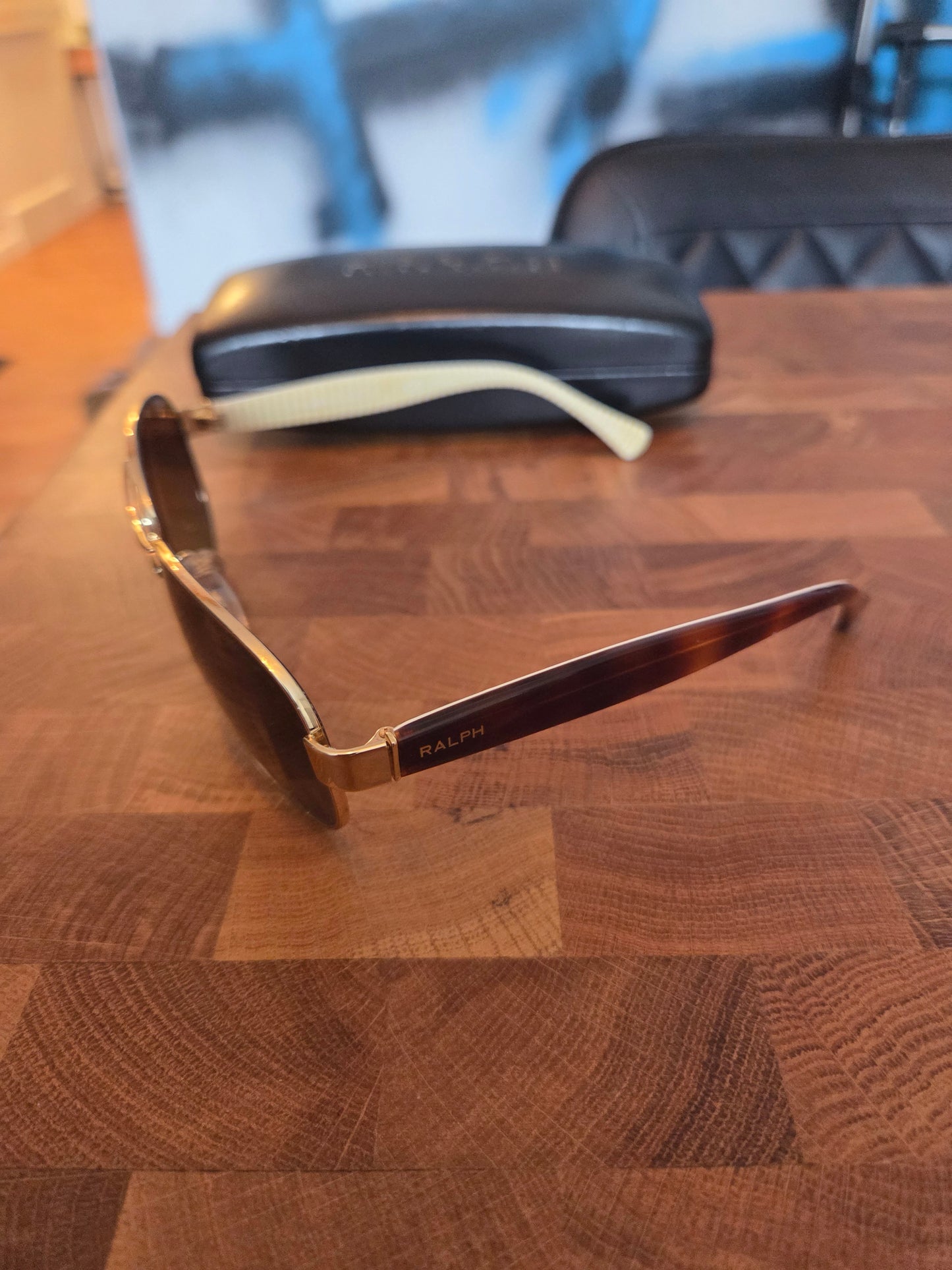 Ralph Lauren Polo aviator Tortoiseshell sunglasses