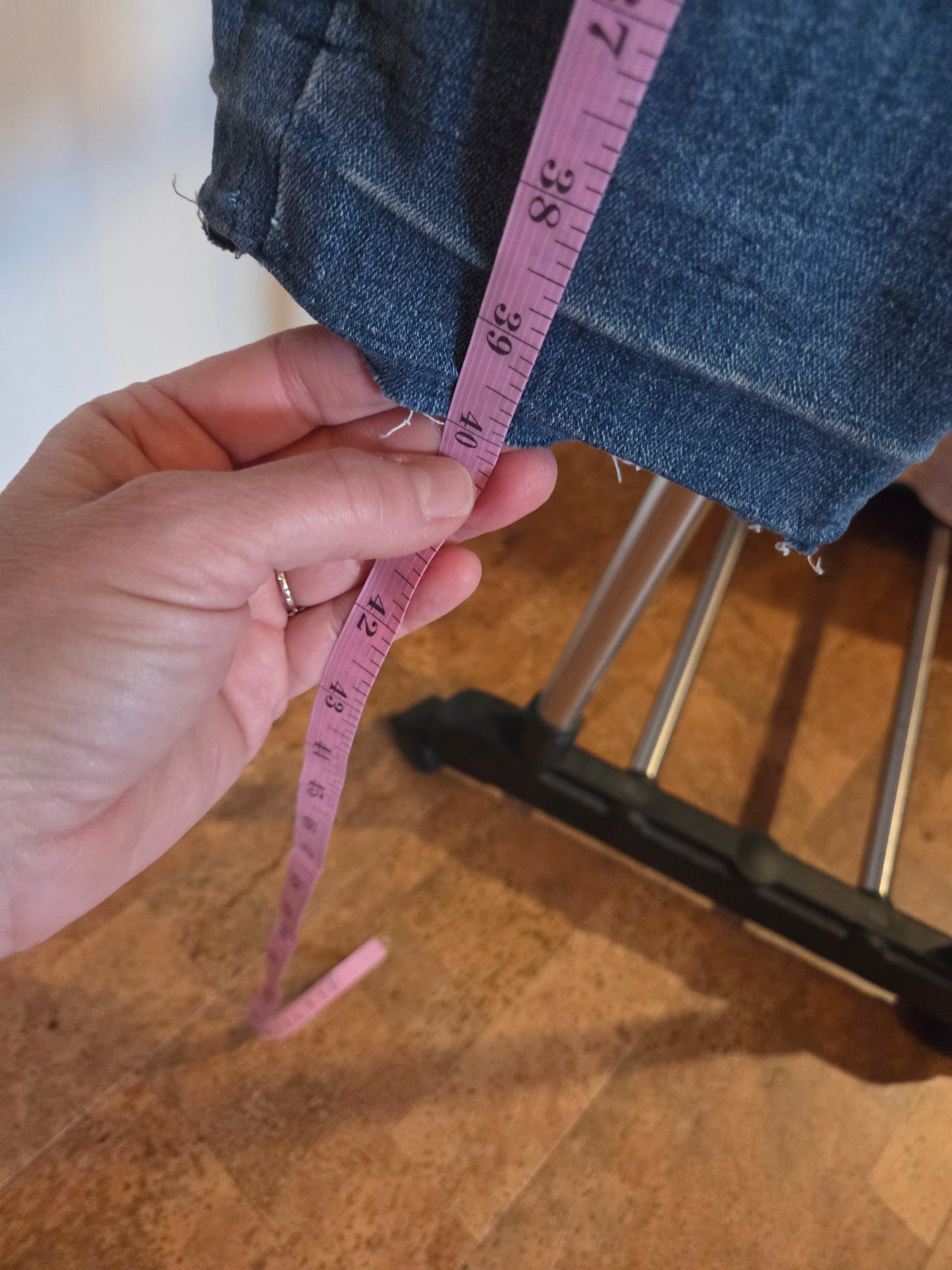 BAB Emp upcycled jean Besame Mucho
