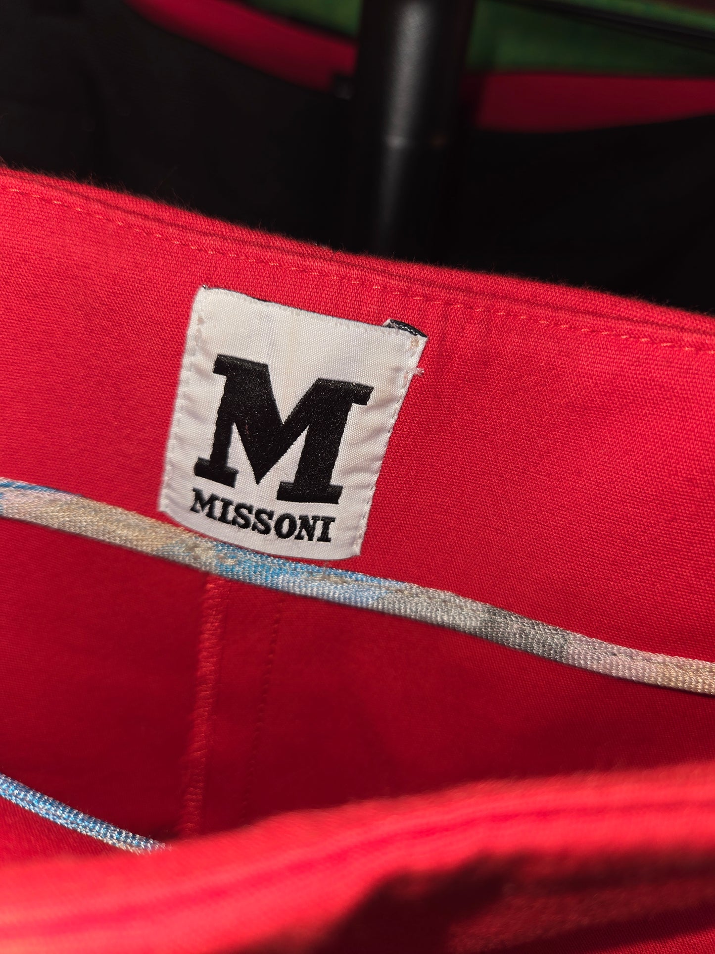 Vintage Missoni Red Capri