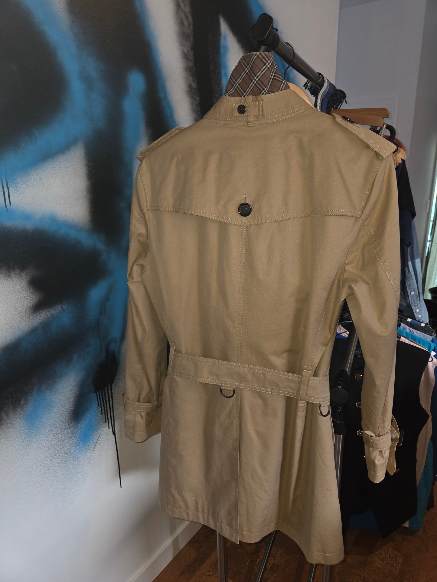 Burberry Black Label Trench Coat