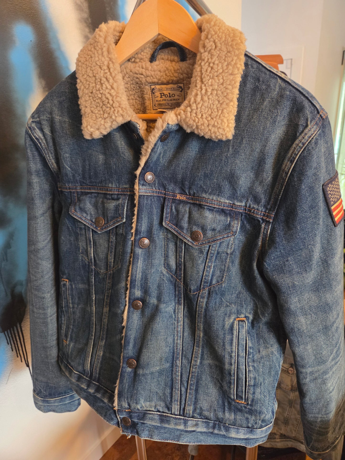 Polo Ralph Lauren men's lined jean jacket NWT