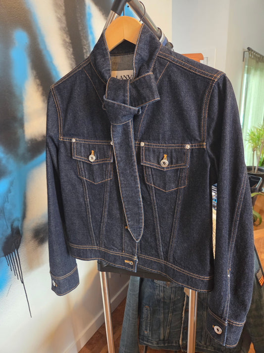 Lanvin Paris womens jean jacket