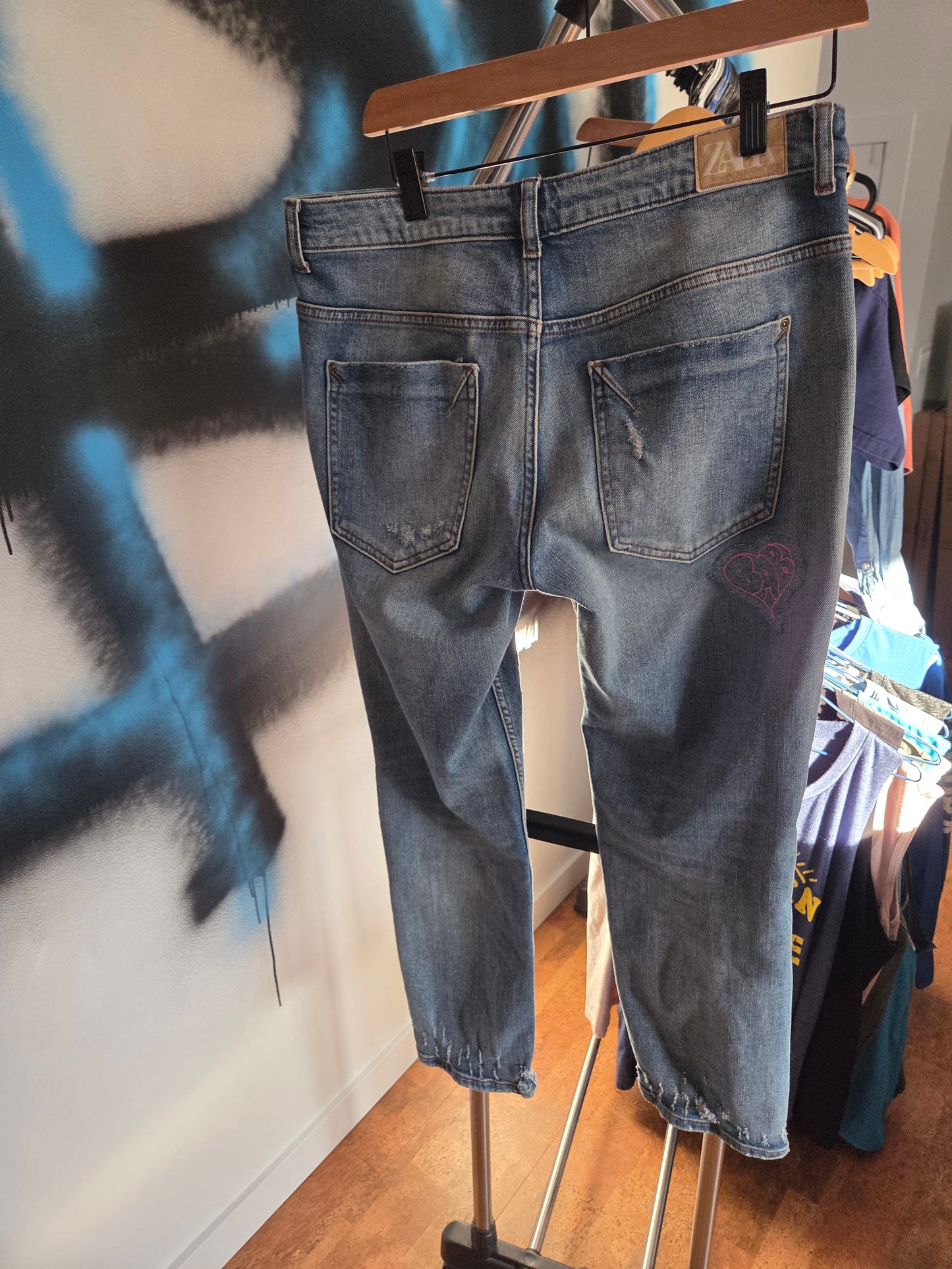 BAB Emp upcycled vintage jean Dolce Vida