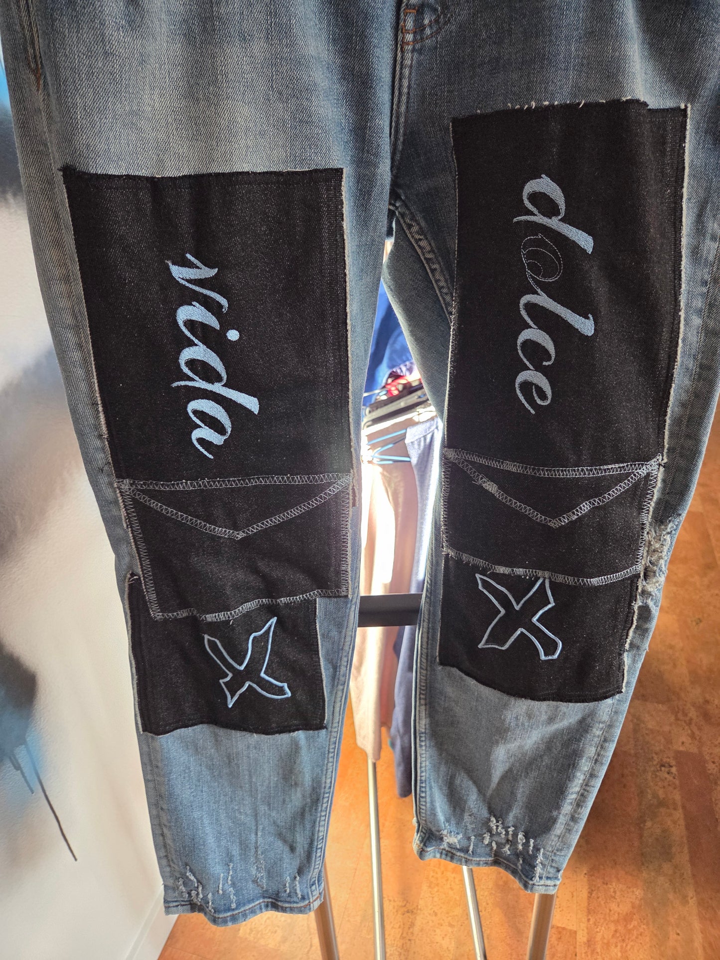 BAB Emp upcycled vintage jean Dolce Vida