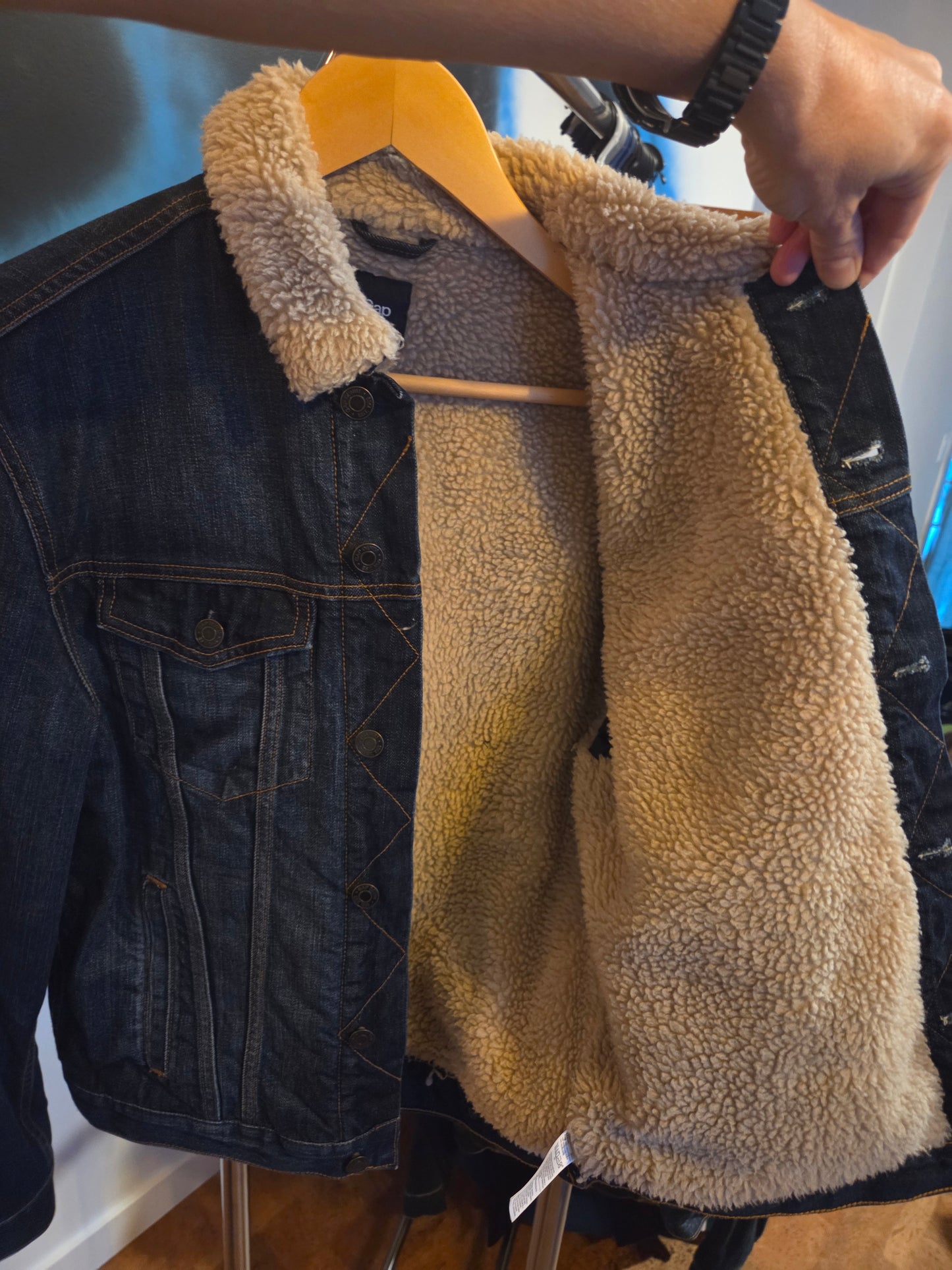 Gap Jean Jacket Lined