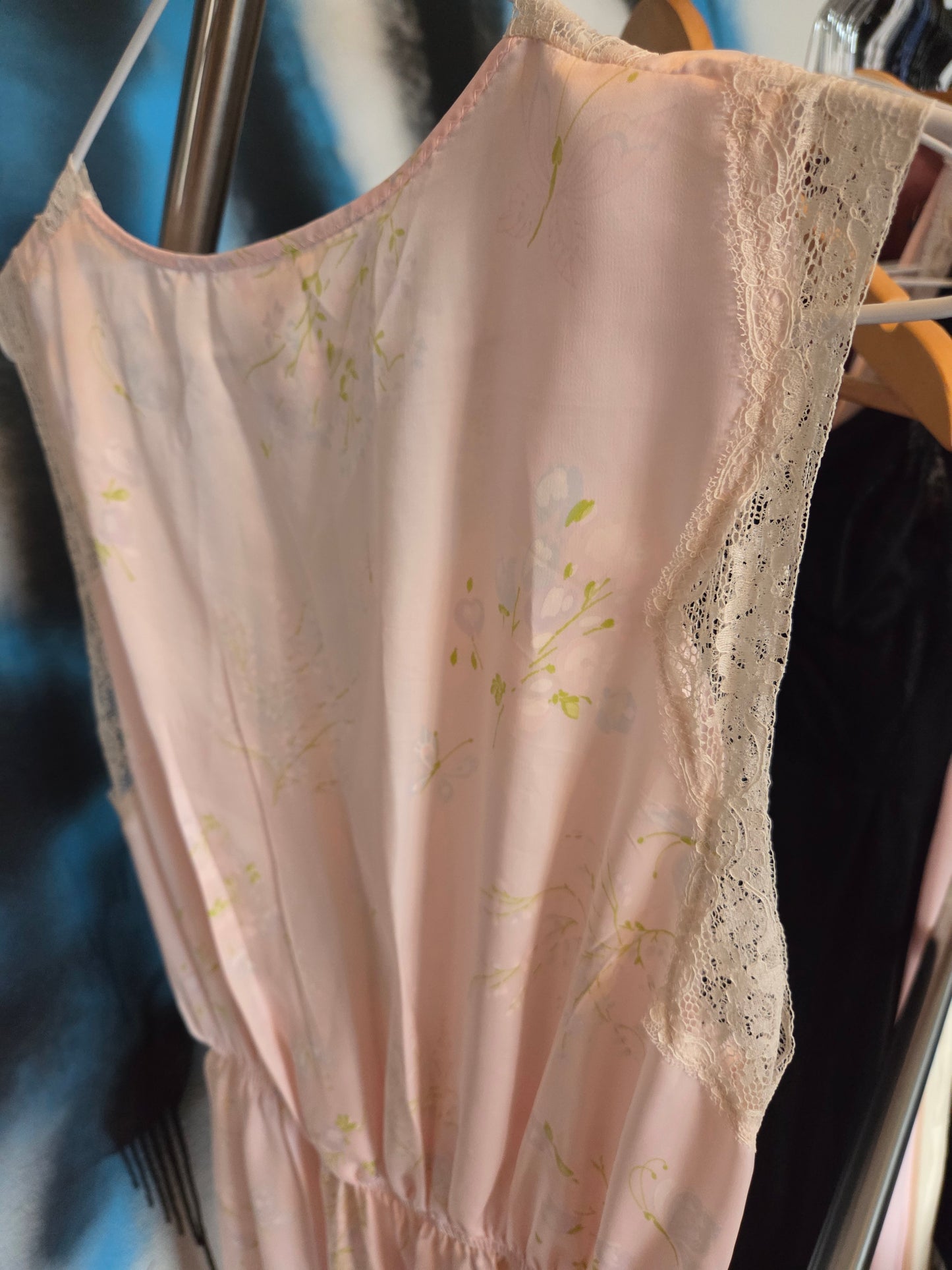 Vintage light pink loungwear ..Barbizon...USA