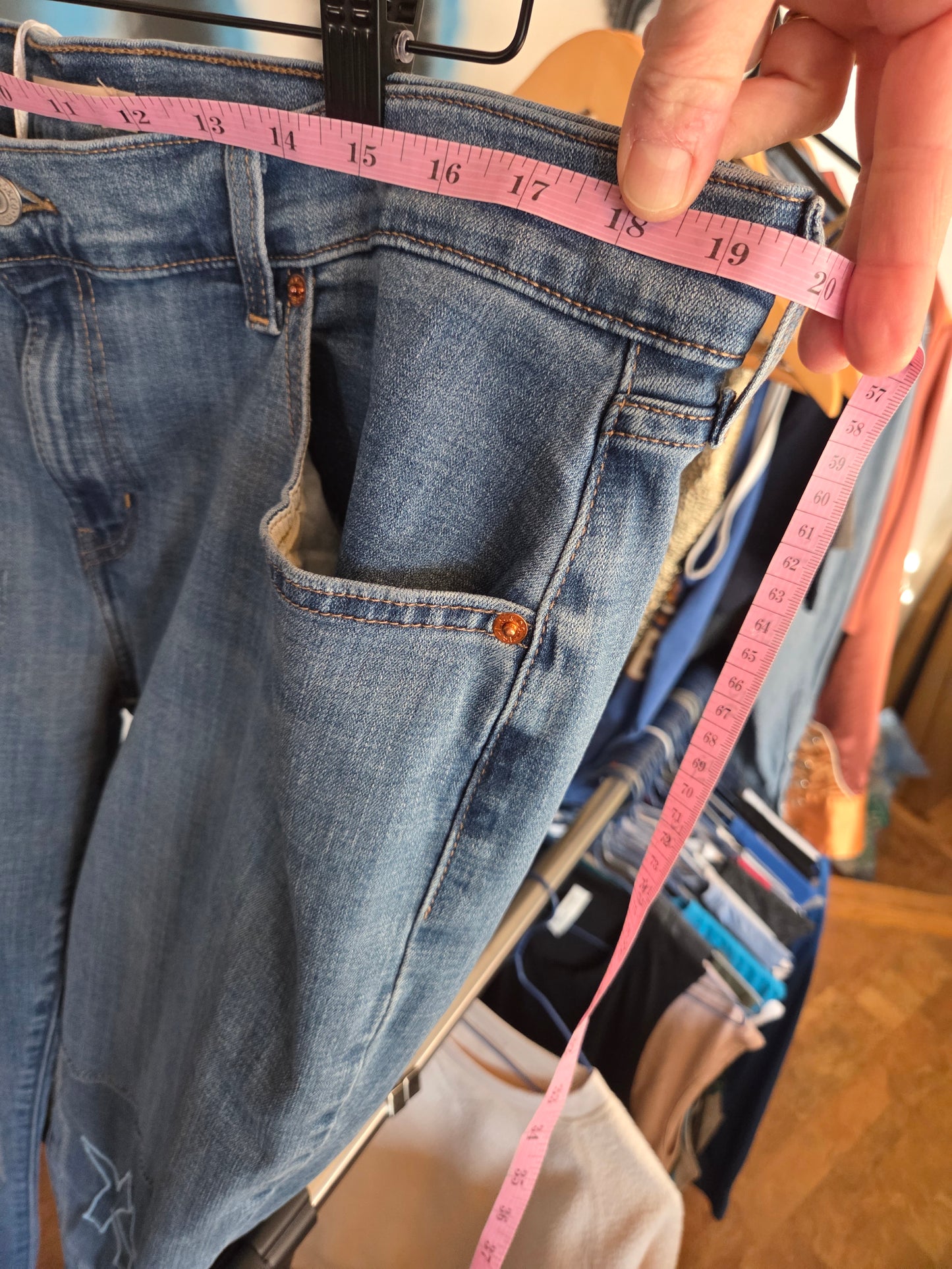 BAB Emp upcycled jean XX knees  Bossa Nova Rt thigh