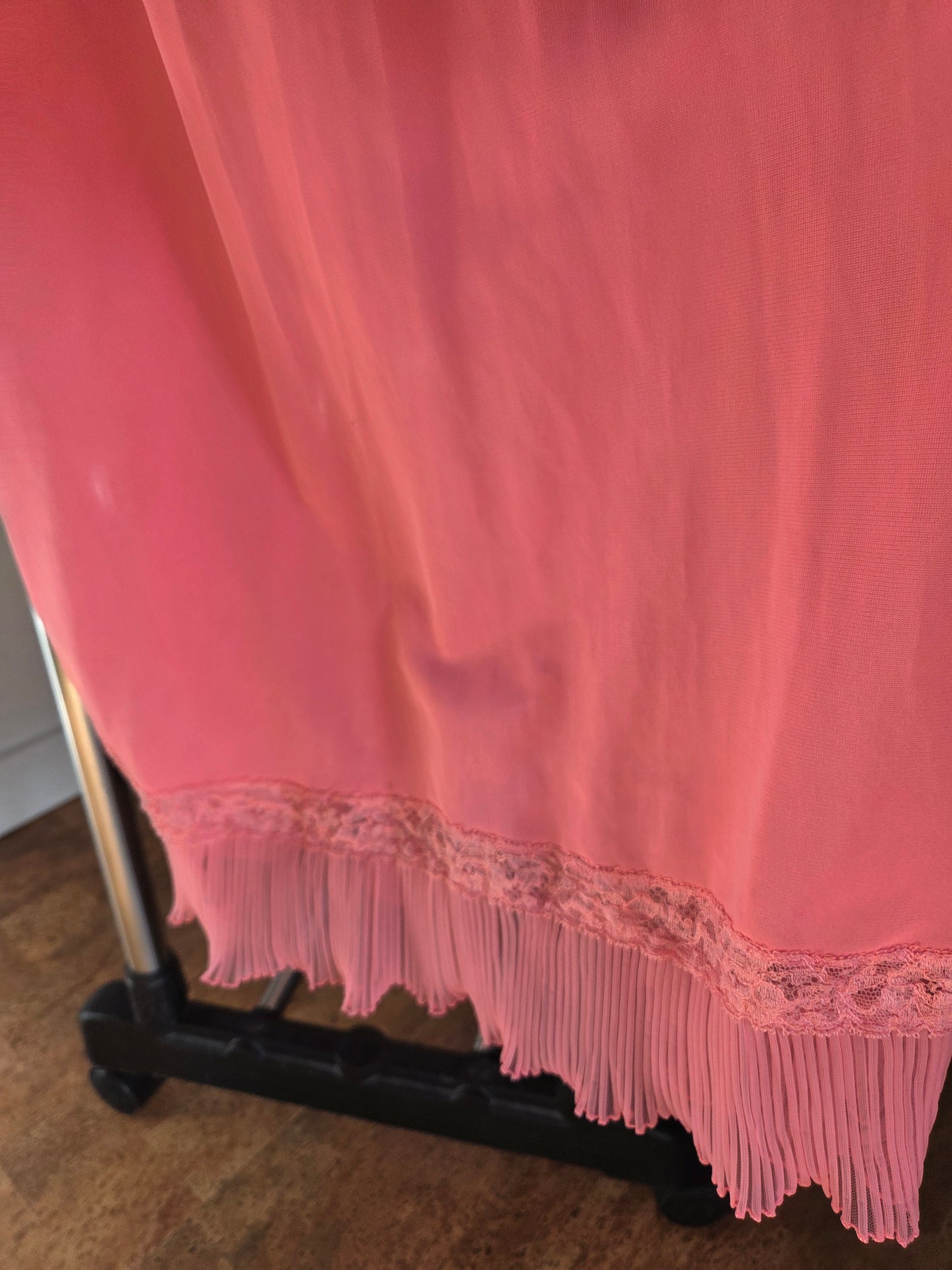 Hot pink vintage slip Harvey Woods