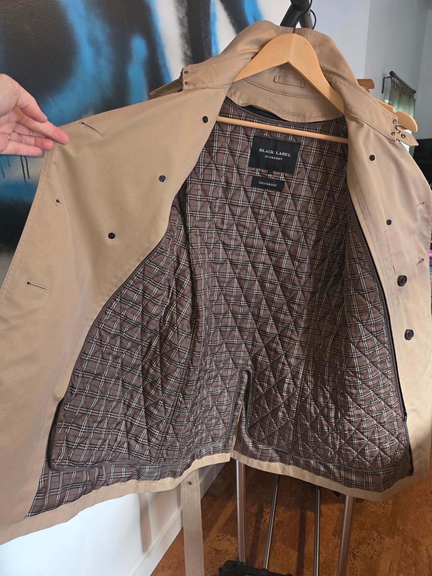 Burberry Black Label Trench Coat