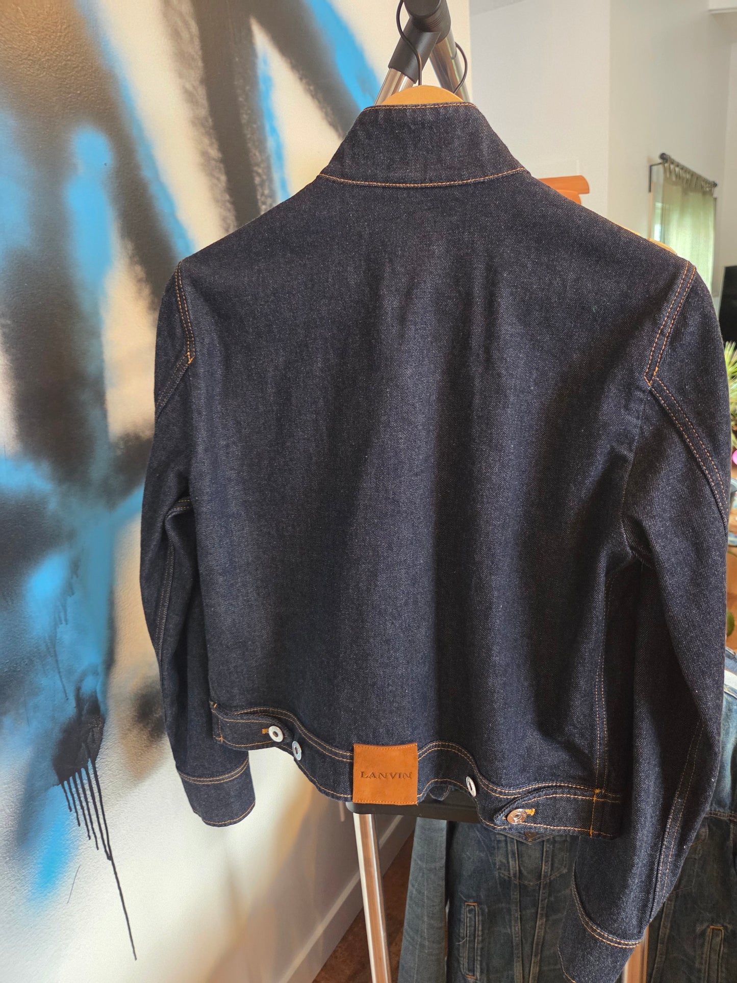 Lanvin Paris womens jean jacket