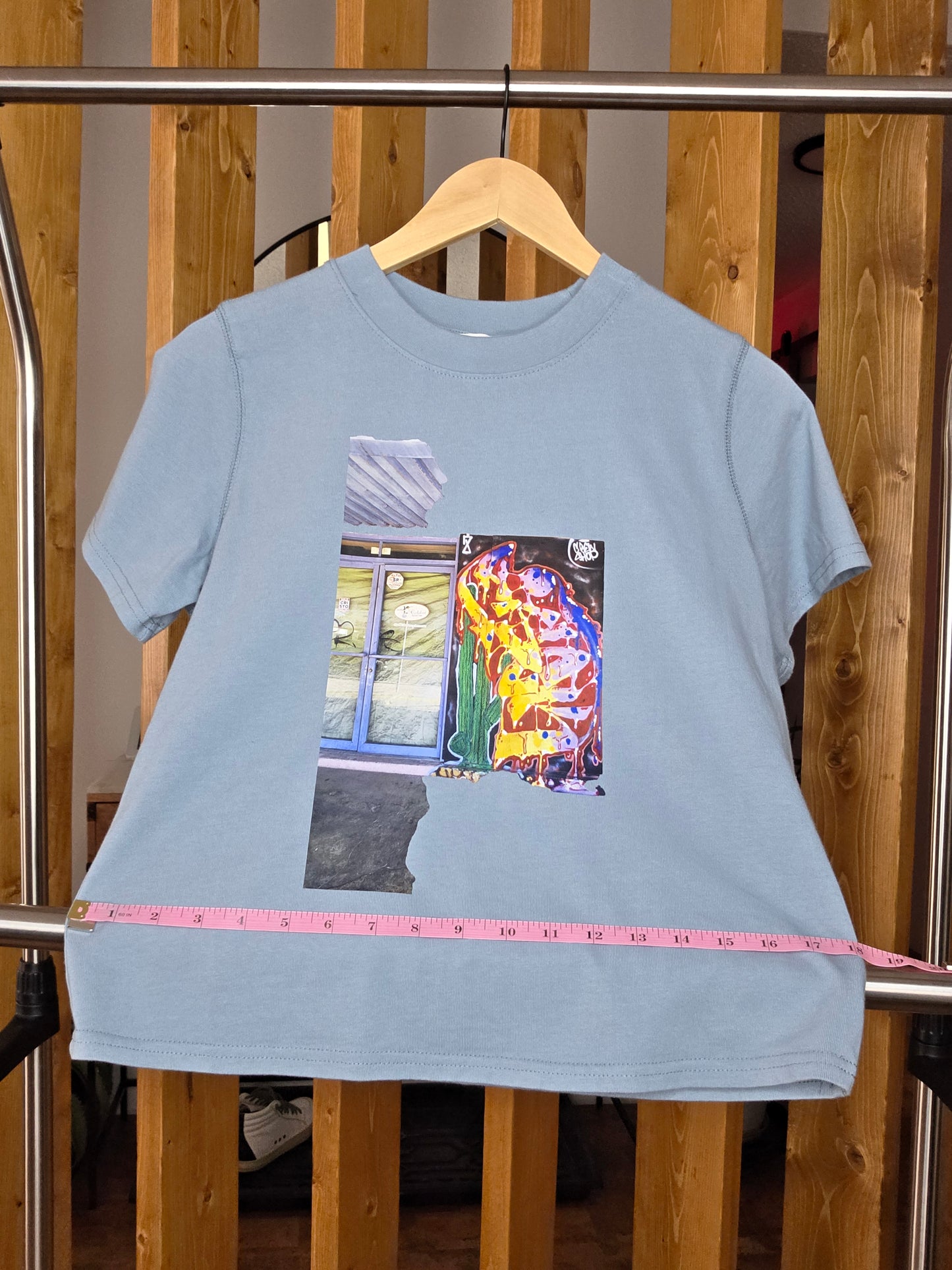 LA PAZ street art collection grey/blue...multi color