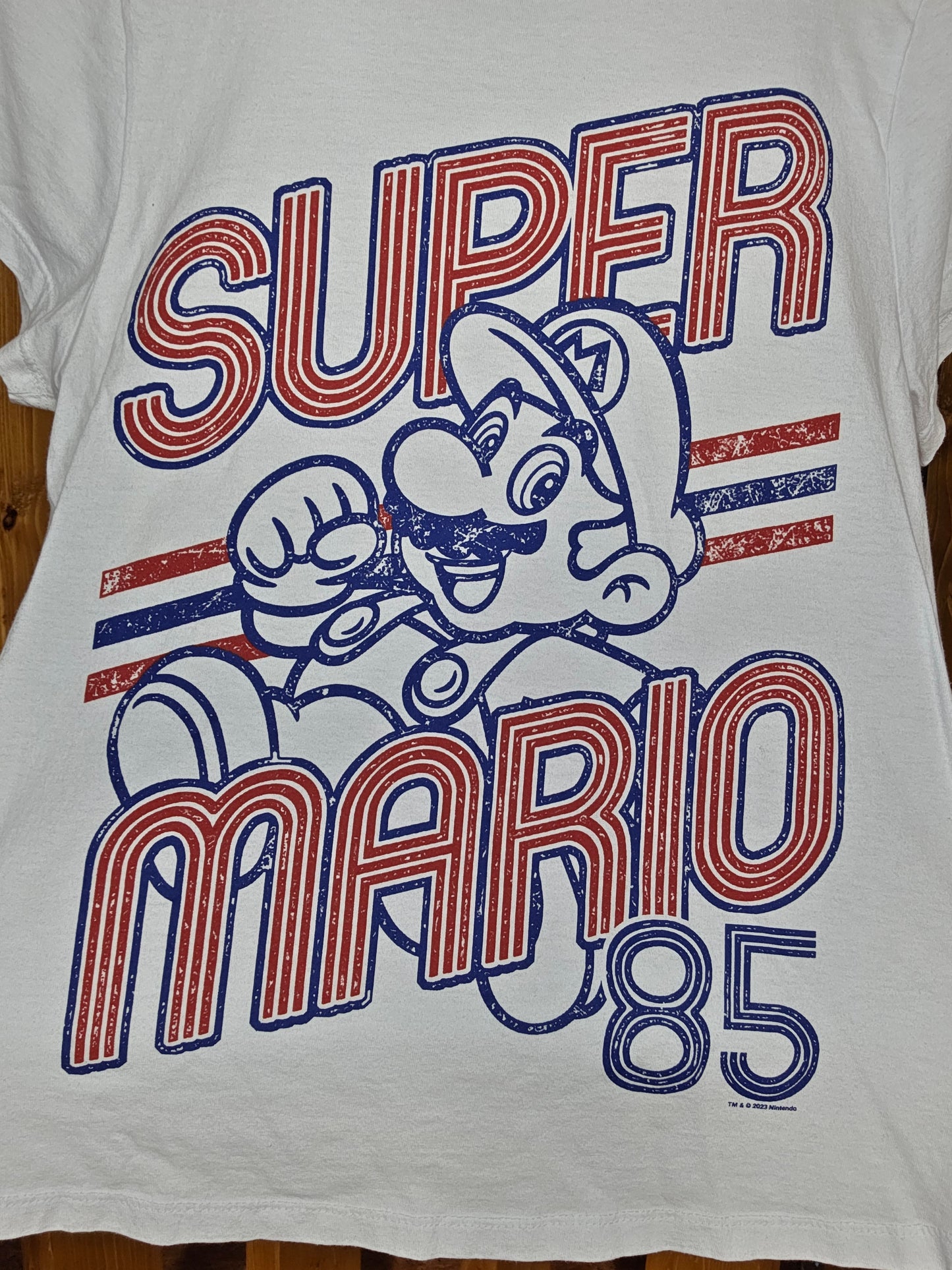 White Super Mario made in Mexico