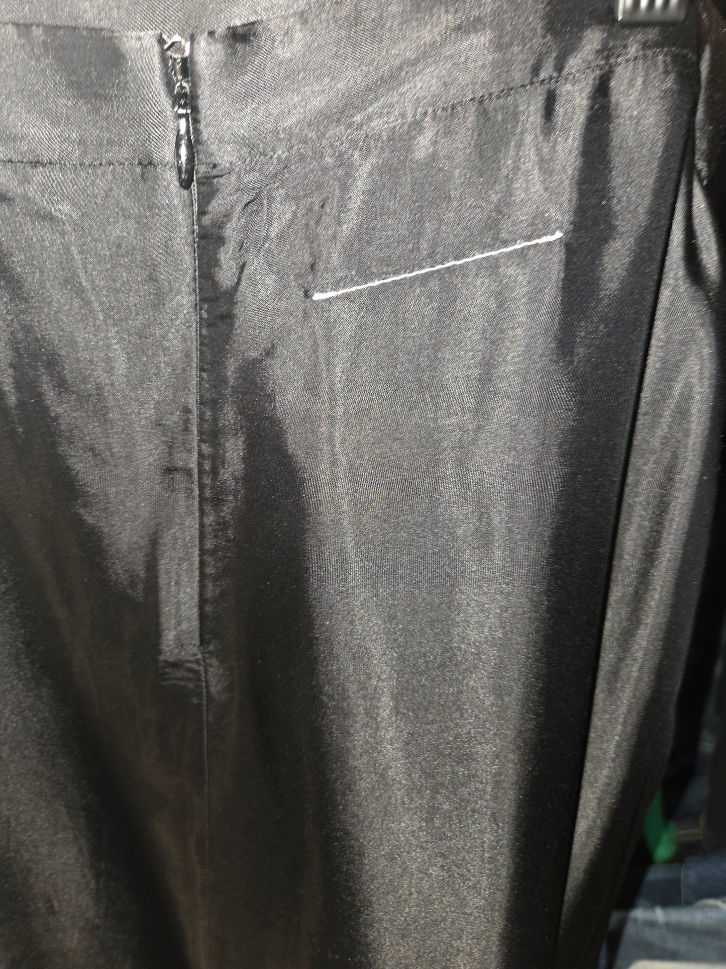 Vintage MM6 Maison Martin Margiela Paris Black Satin Skirt