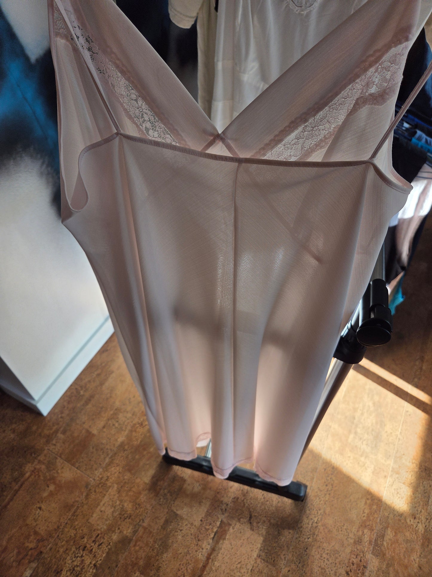 St Michael's vintage light pink knee length slip